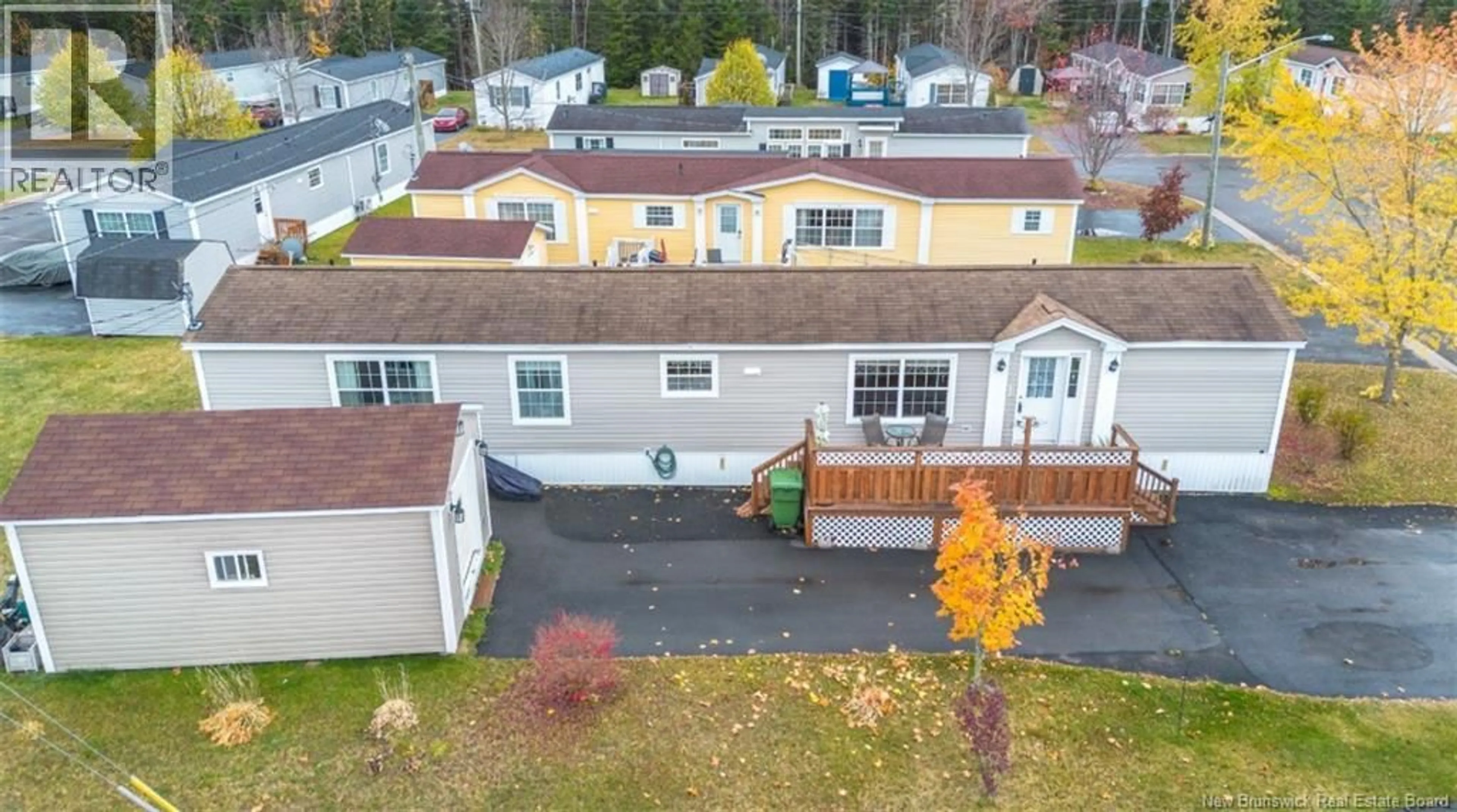A pic from outside/outdoor area/front of a property/back of a property/a pic from drone, street for 11 STEWART, Fredericton New Brunswick E3A3V4