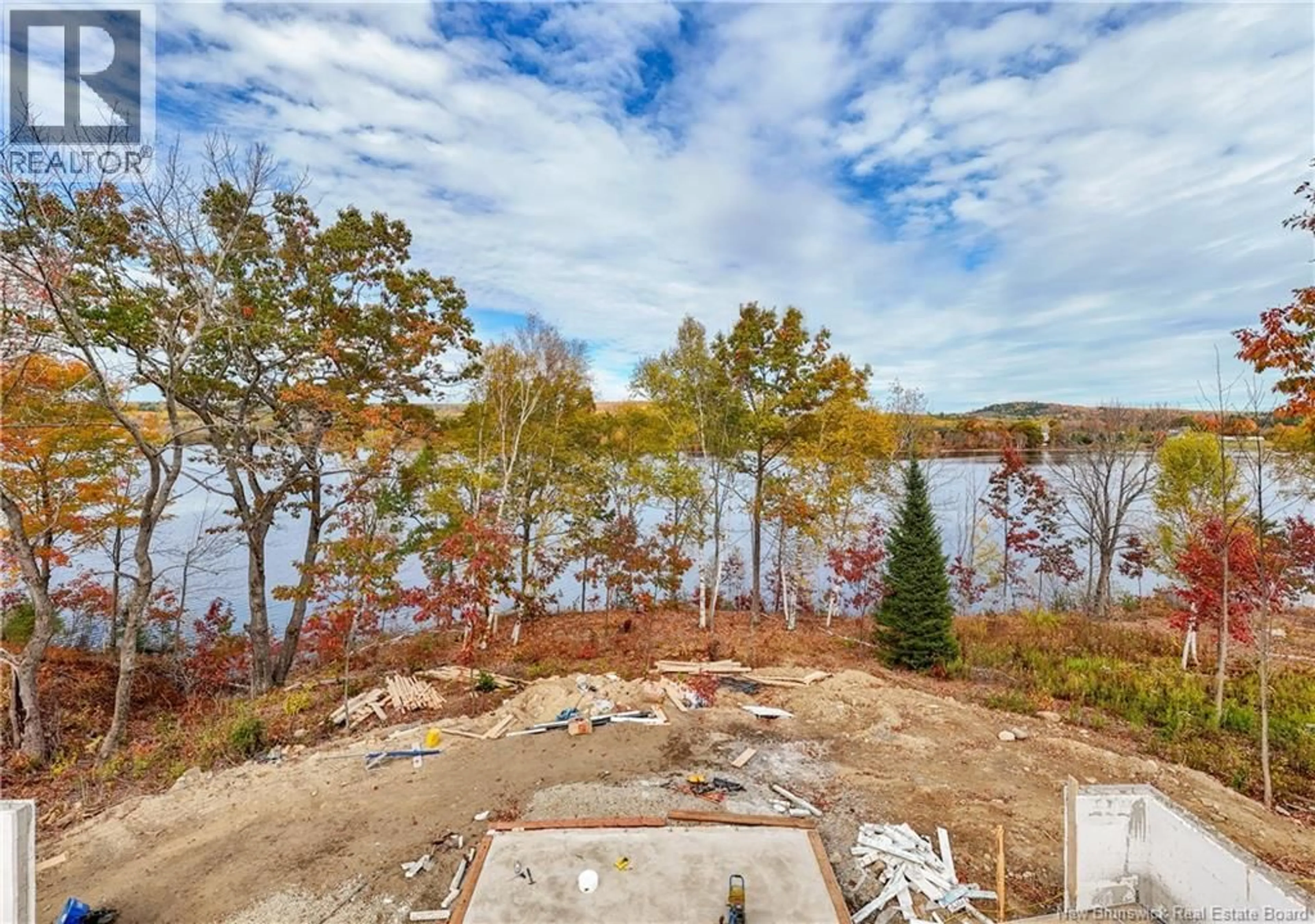 Patio, water/lake/river/ocean view for House and Lot TEMPLE ROAD, Ritchie New Brunswick E6H1H4