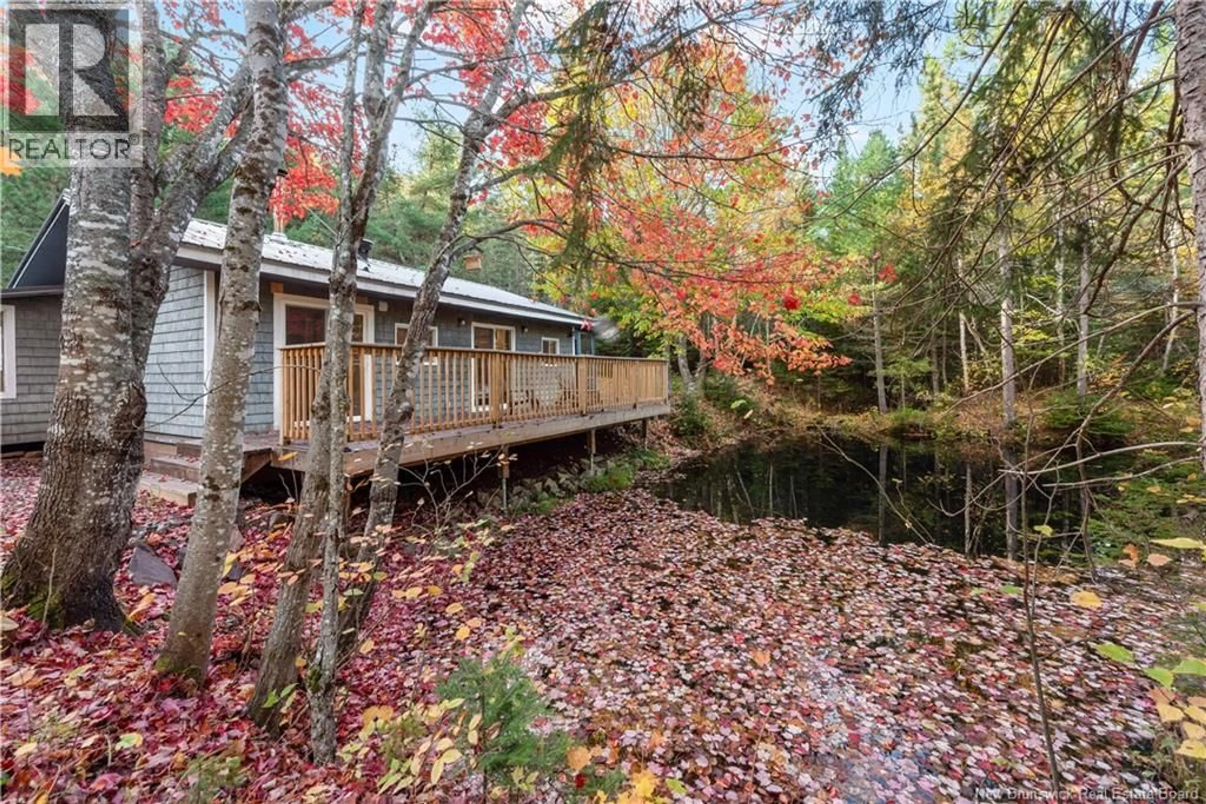 Patio, forest/trees view for 45 PROSSER BROOK ROAD, Rosevale New Brunswick E4H1A4