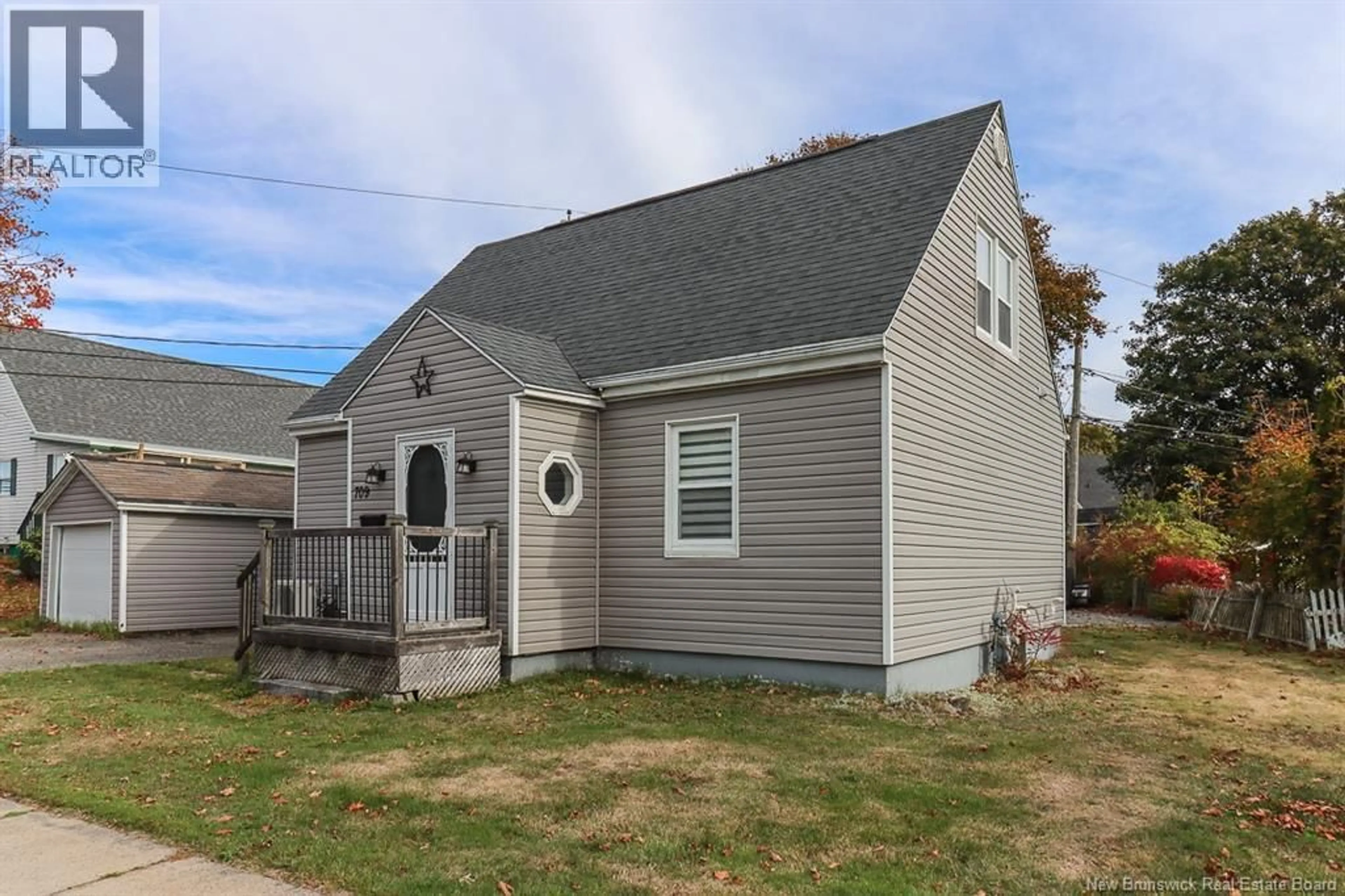 Home with vinyl exterior material, street for 709 SAND COVE ROAD, Saint John New Brunswick E2M3E2