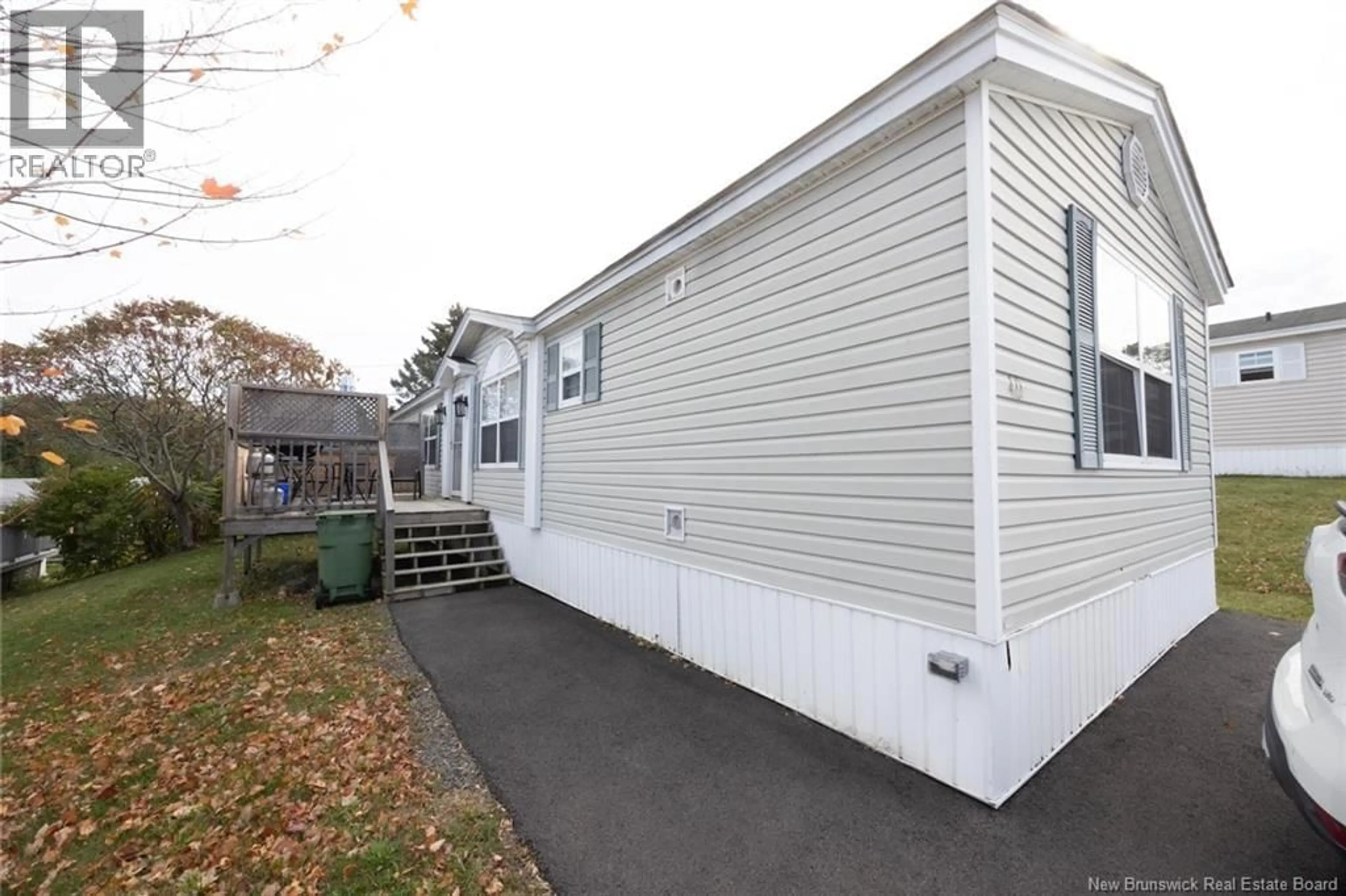 Home with vinyl exterior material, street for 40 SHERRY LANE, Fredericton New Brunswick E3C1L8
