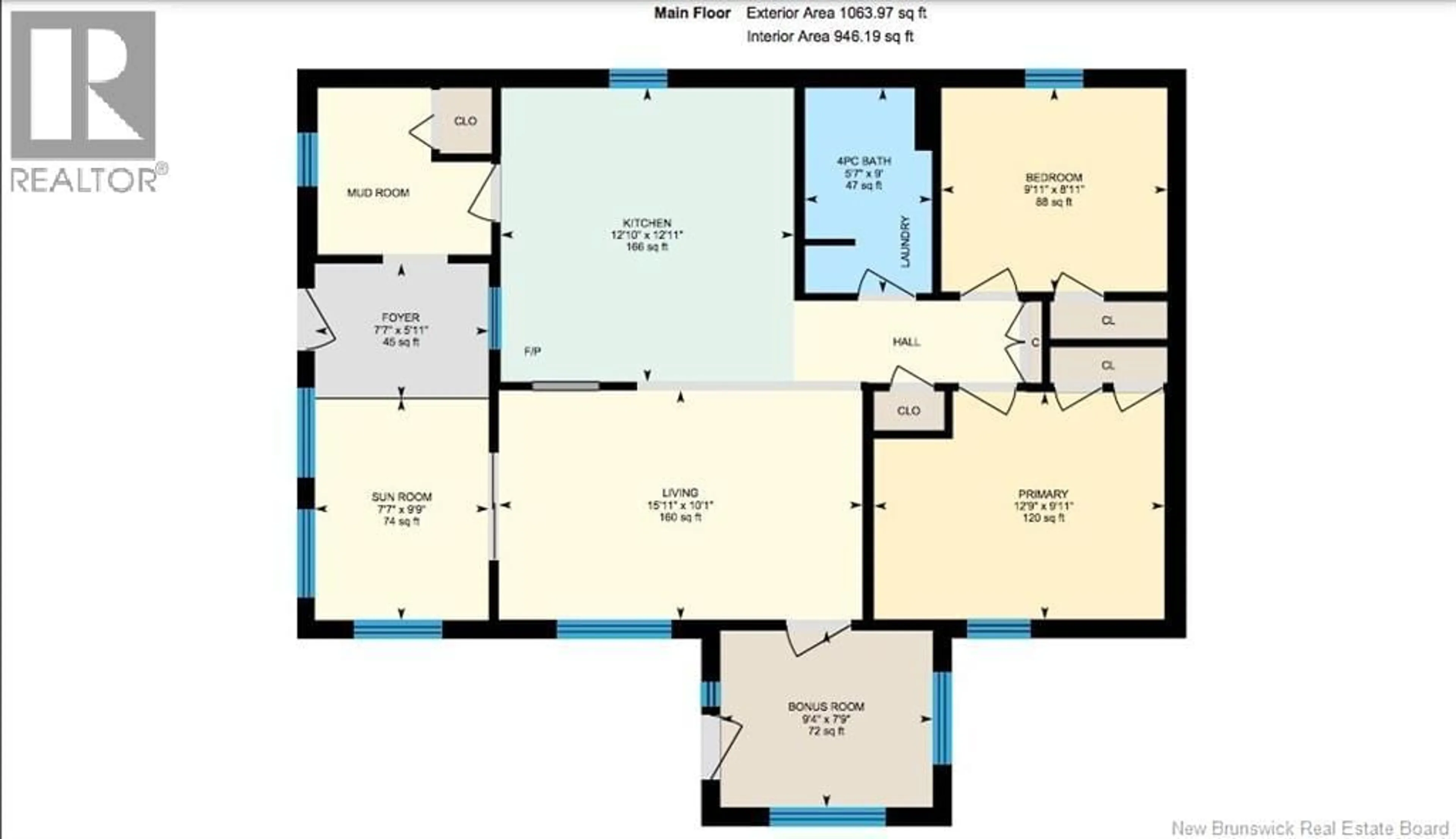 Floor plan for 6317 ROUTE 10, Upper Salmon Creek New Brunswick E4A1E2