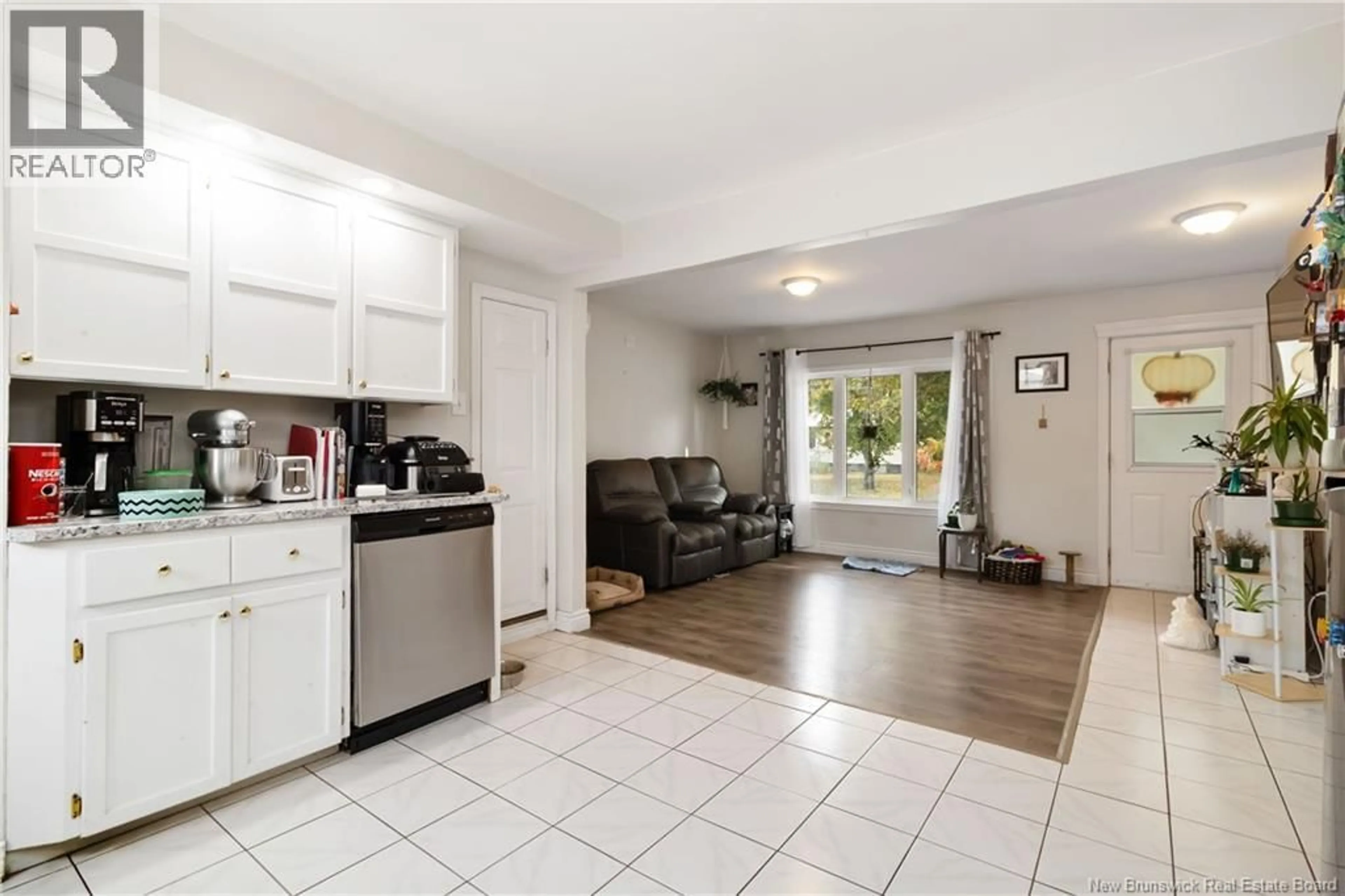 Open concept kitchen, ceramic/tile floor for 270 WHITEPINE, Riverview New Brunswick E1B3M2