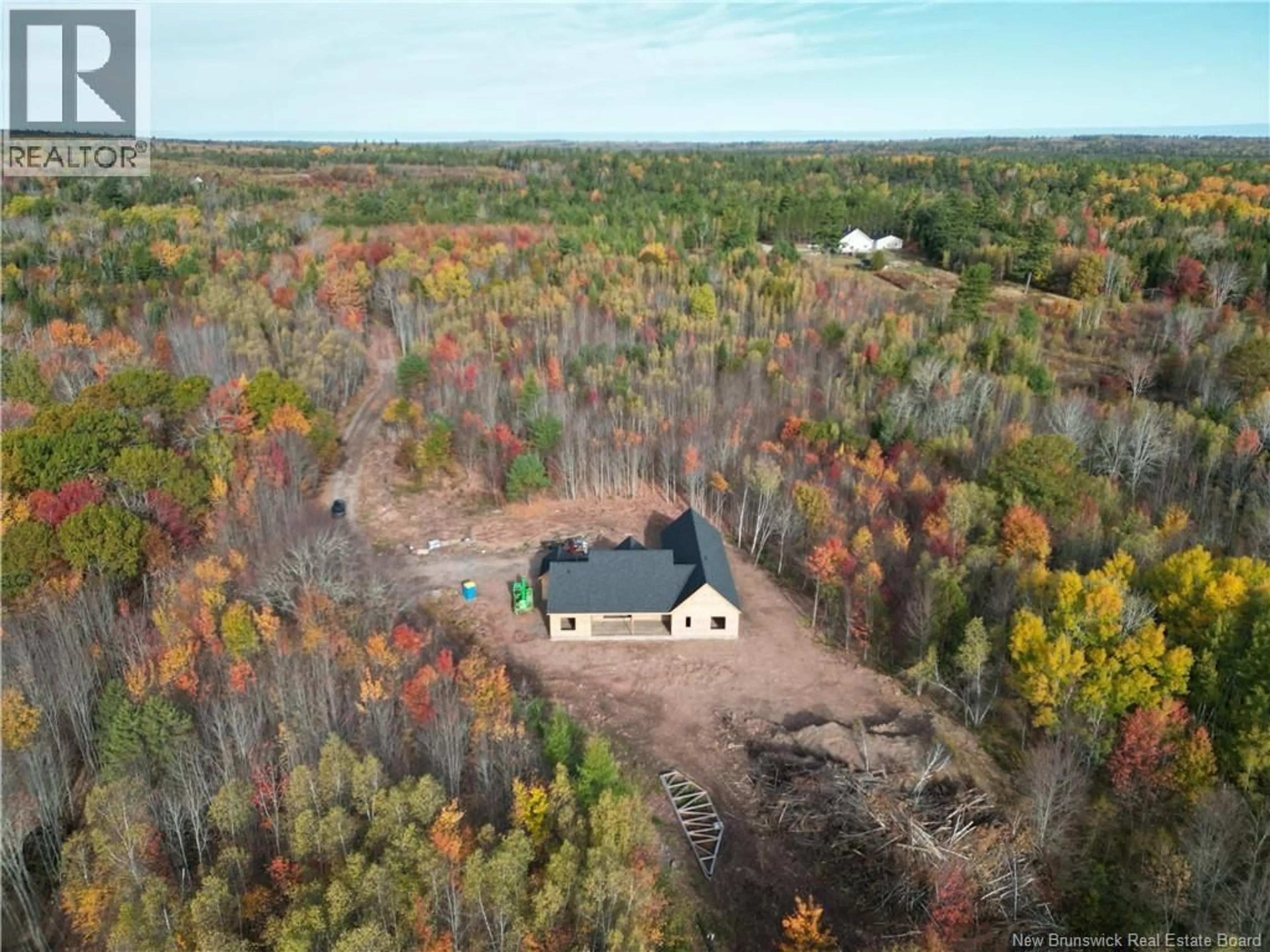 A pic from outside/outdoor area/front of a property/back of a property/a pic from drone, forest/trees view for 1675 LAKEVIEW ROAD, Cambridge-Narrows New Brunswick E4C1M5