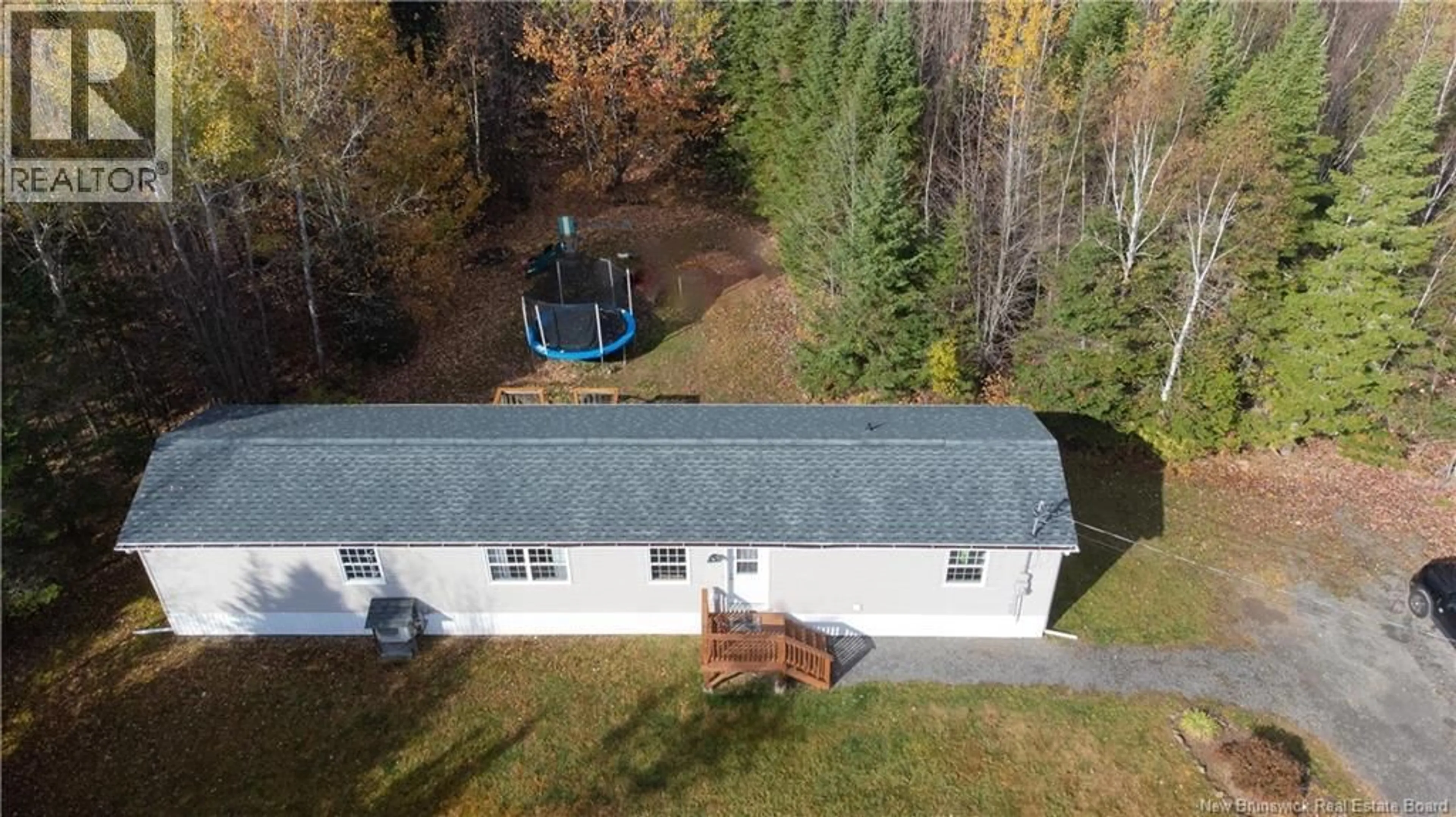 A pic from outside/outdoor area/front of a property/back of a property/a pic from drone, water/lake/river/ocean view for 1327 WILSEY ROAD, Rusagonis New Brunswick E3B0S4