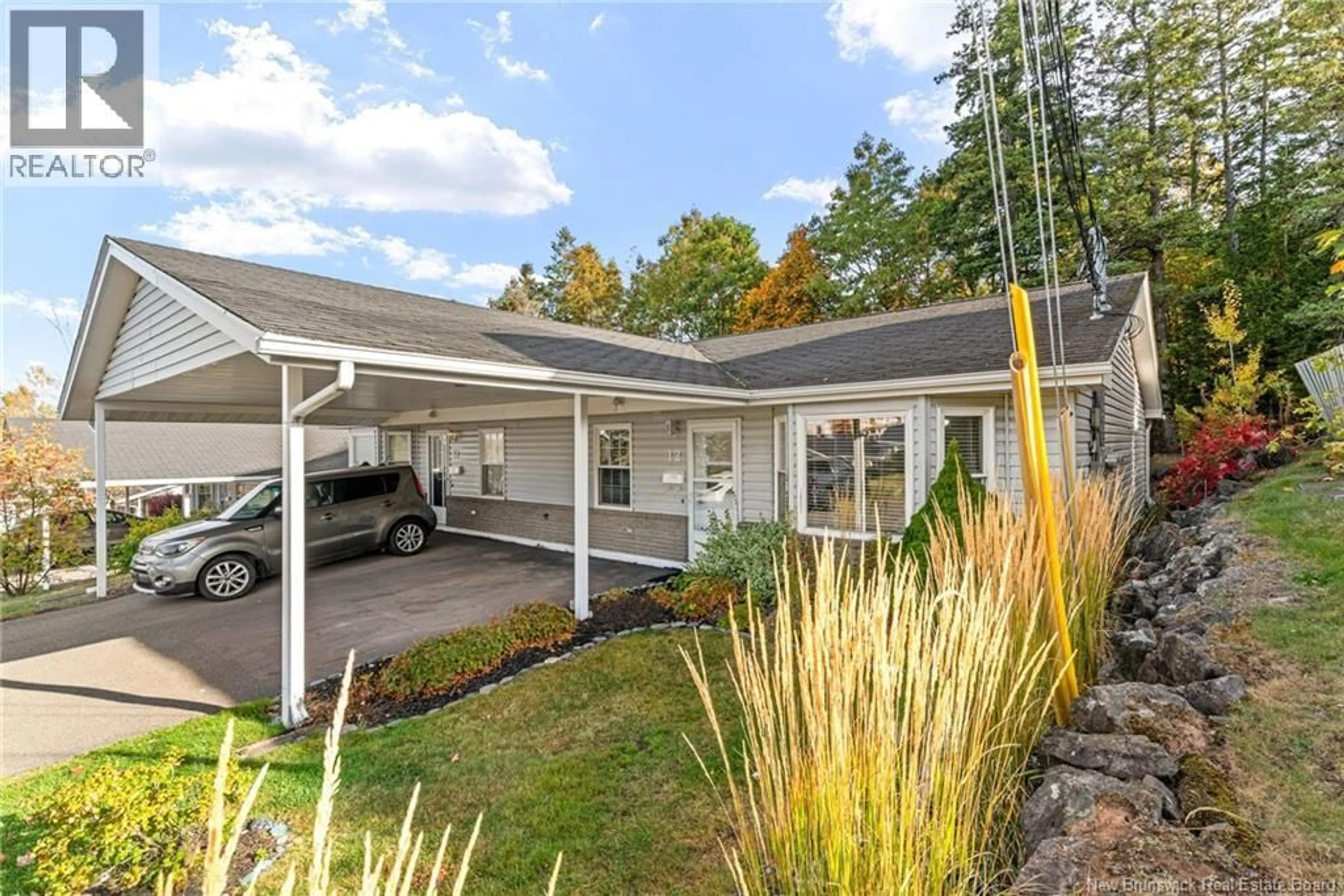 Home with vinyl exterior material, street for 12 - 47 BIGGS DRIVE, Riverview New Brunswick E1B3Y8