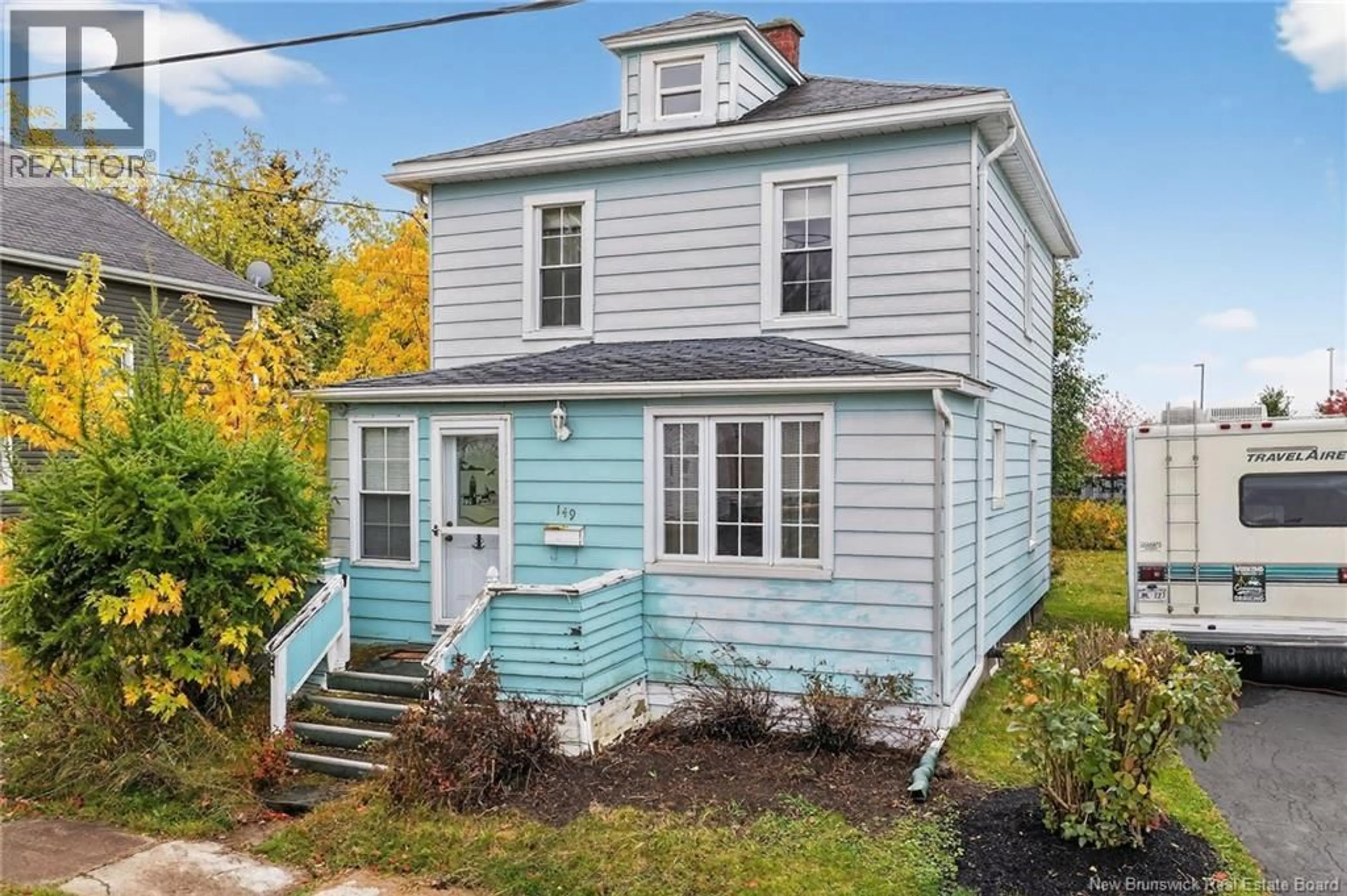 Home with vinyl exterior material, street for 149 YORK STREET, Moncton New Brunswick E1C2Z1