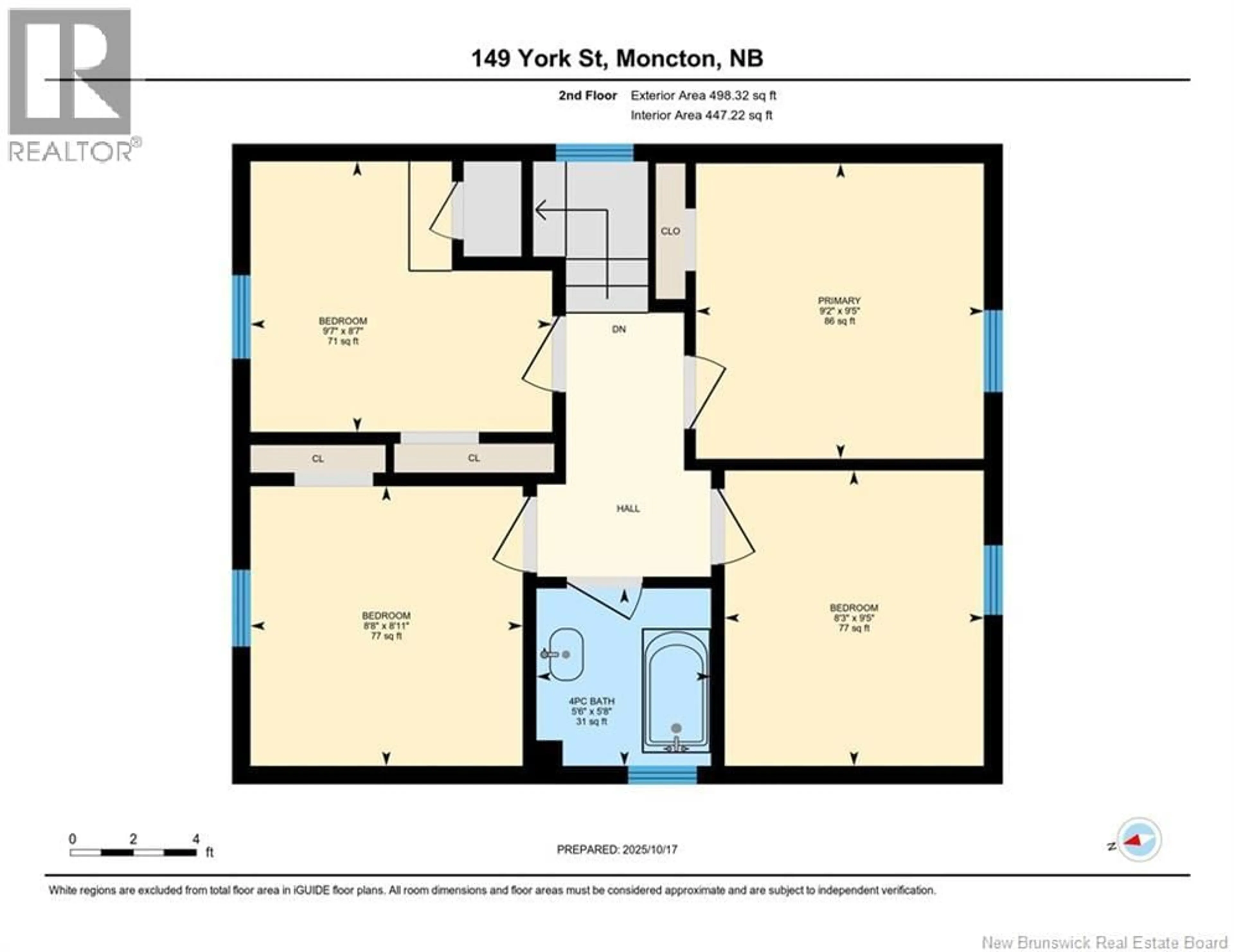 Floor plan for 149 YORK STREET, Moncton New Brunswick E1C2Z1