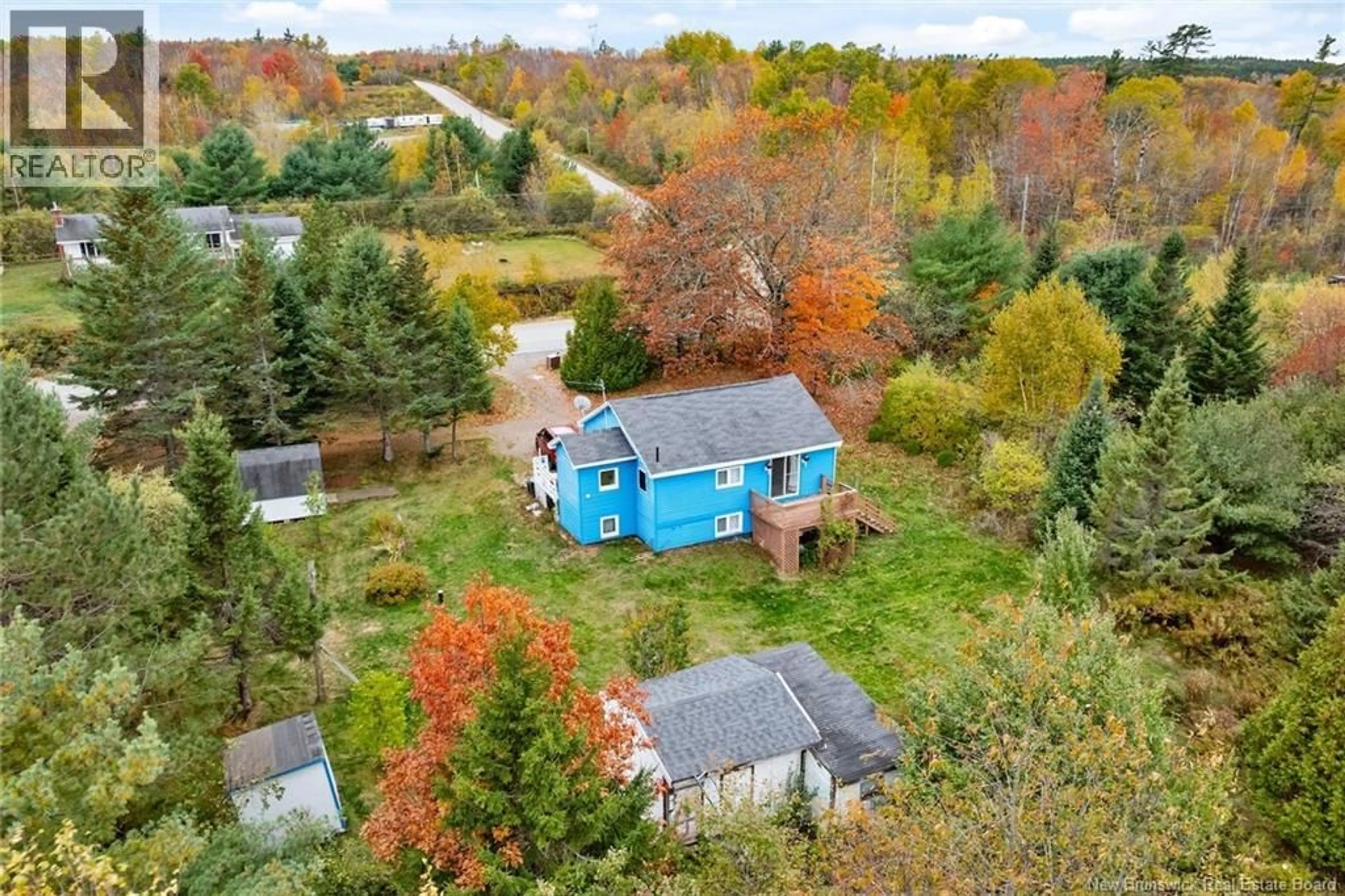 A pic from outside/outdoor area/front of a property/back of a property/a pic from drone, unknown for 7581 ROUTE 101, Clarendon New Brunswick E5K4C9