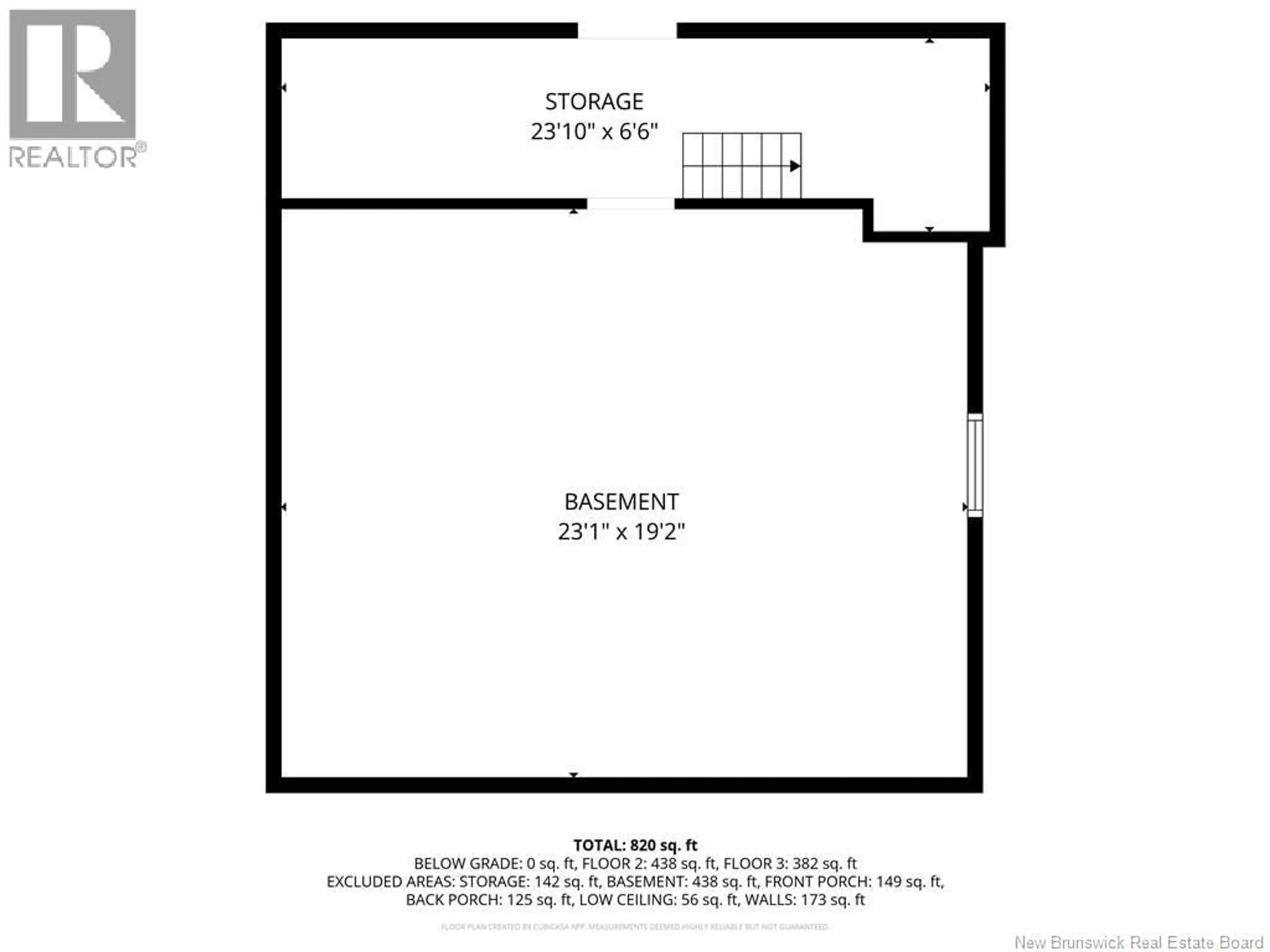 Floor plan for 365 ADELAIDE STREET, Dalhousie New Brunswick E8C1B3