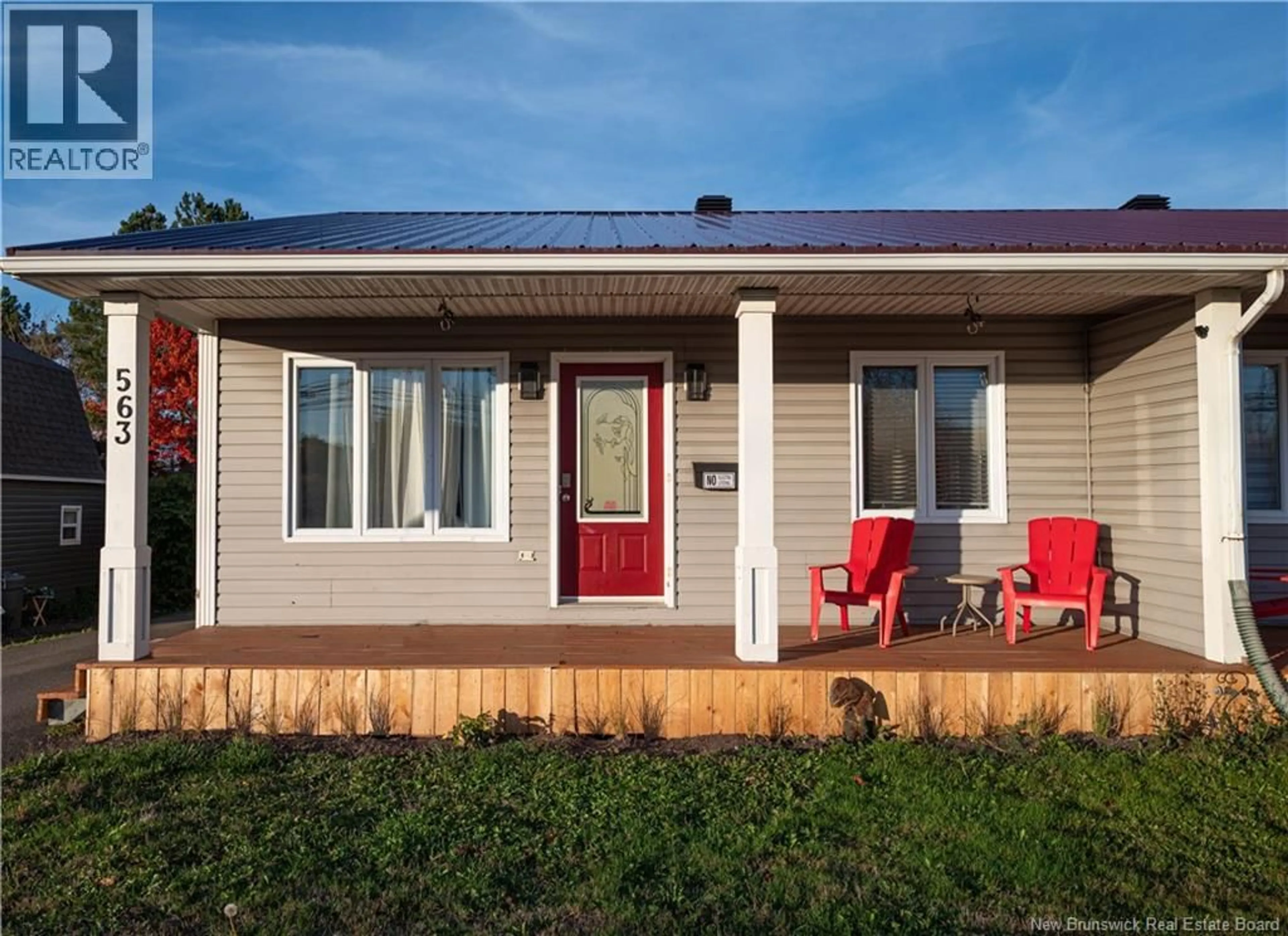 Home with vinyl exterior material, street for 563 HILLSBOROUGH ROAD, Riverview New Brunswick E1B3T8