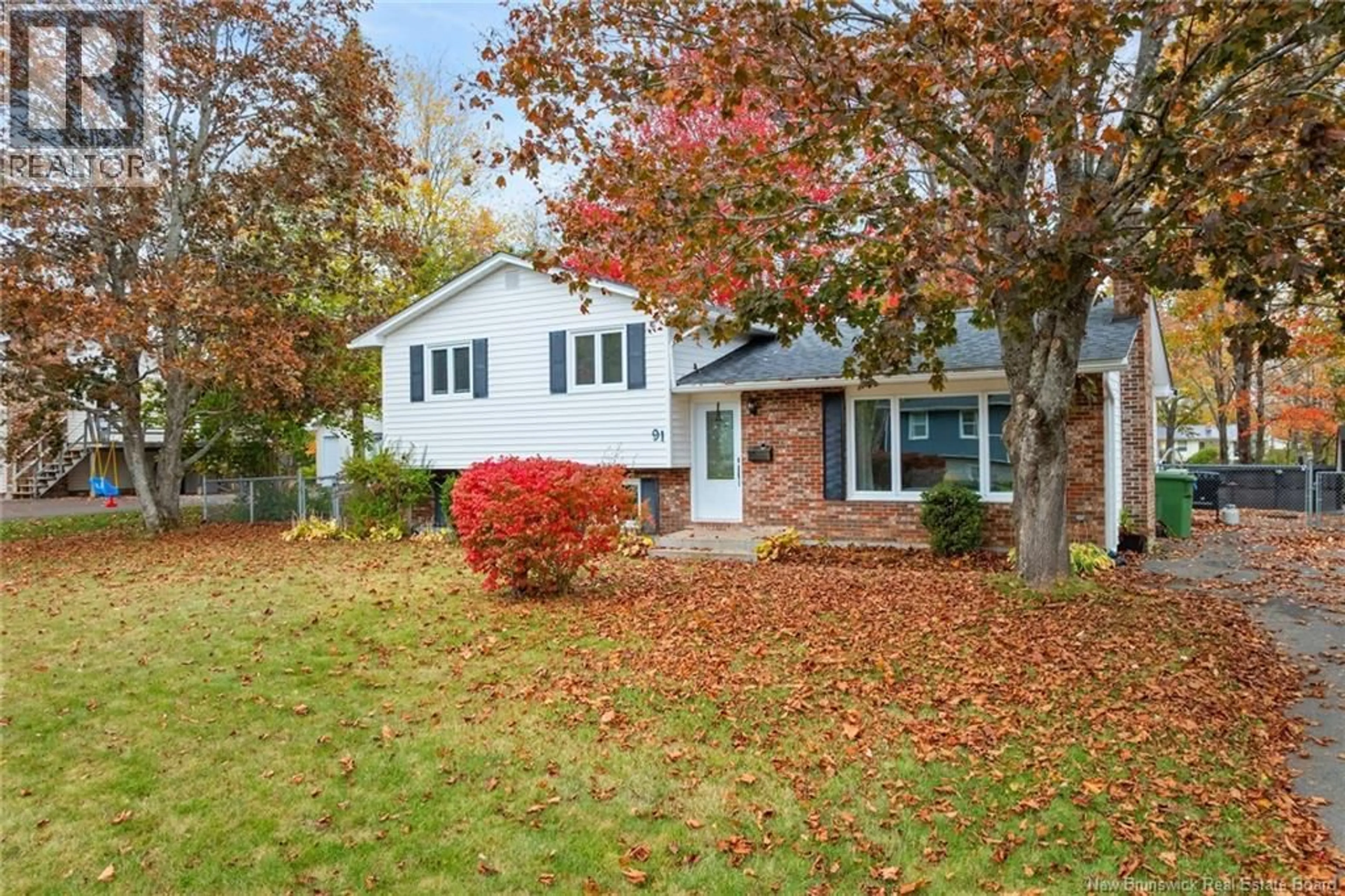 Home with brick exterior material, street for 91 BRADSHAW DRIVE, New Maryland New Brunswick E3C1H1