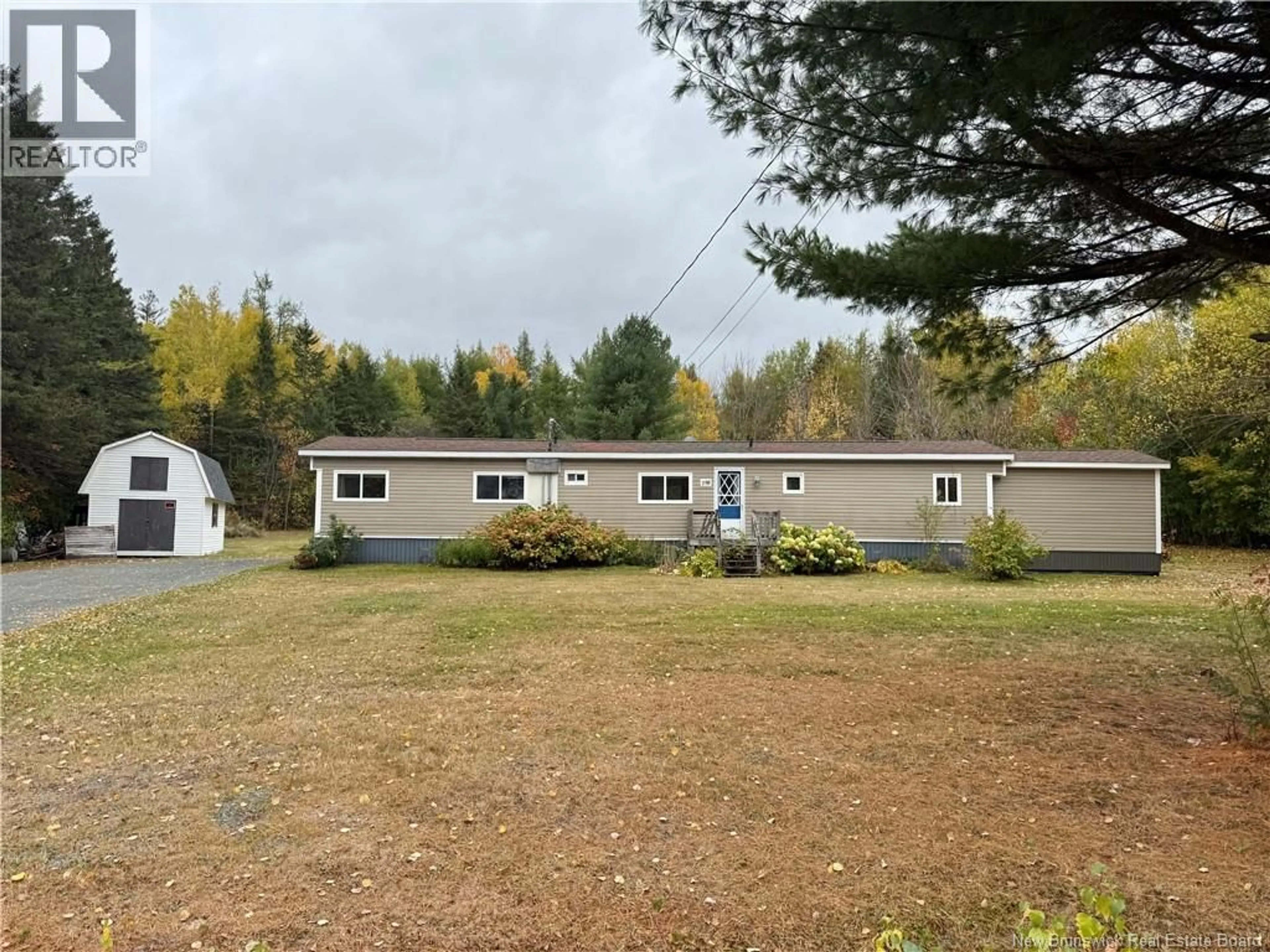 A pic from outside/outdoor area/front of a property/back of a property/a pic from drone, unknown for 198 DOUGLASFIELD ROAD, Miramichi New Brunswick E1N4S5
