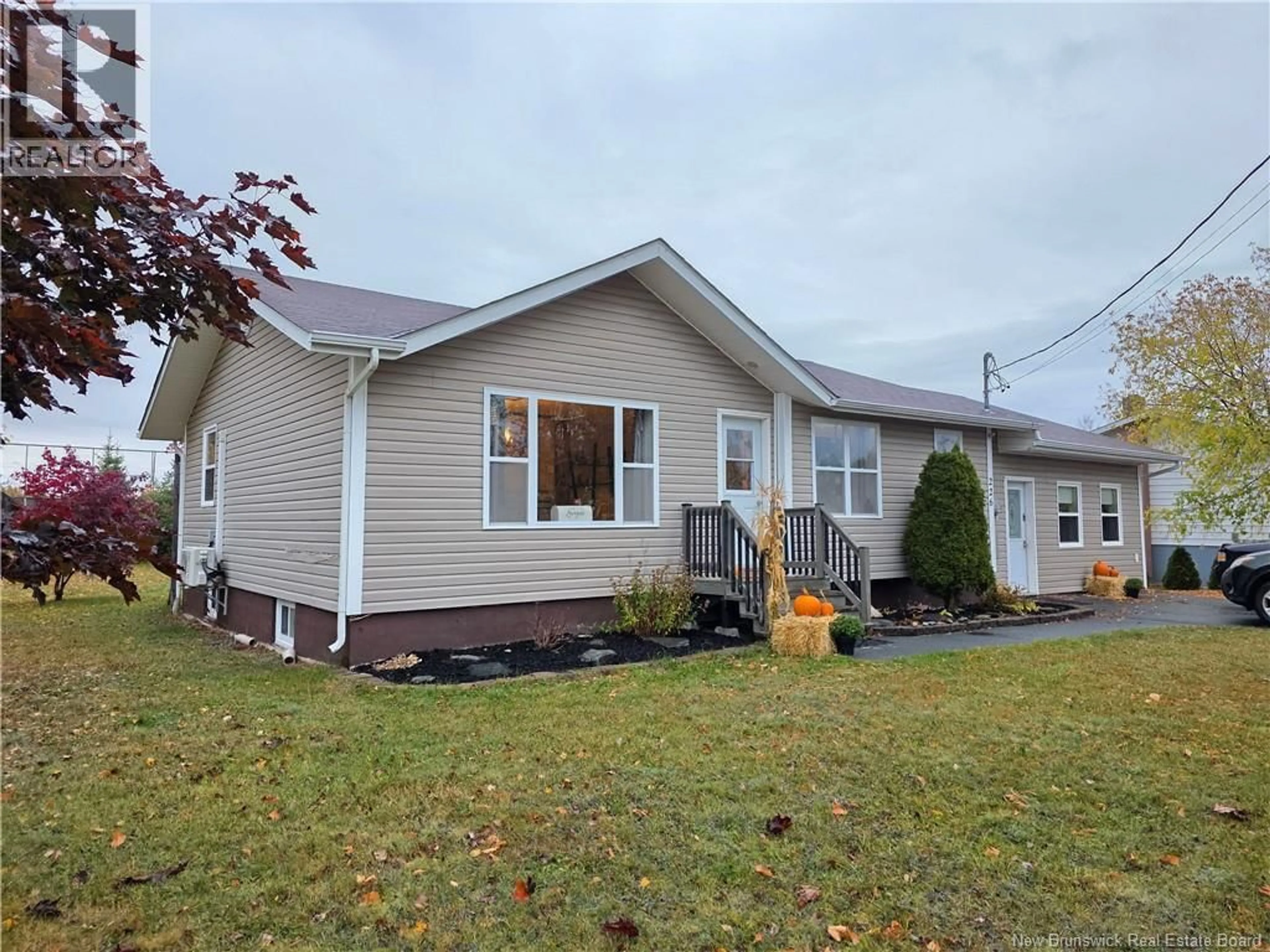Home with vinyl exterior material, street for 226 GAGNON, Beresford New Brunswick E8K1V3