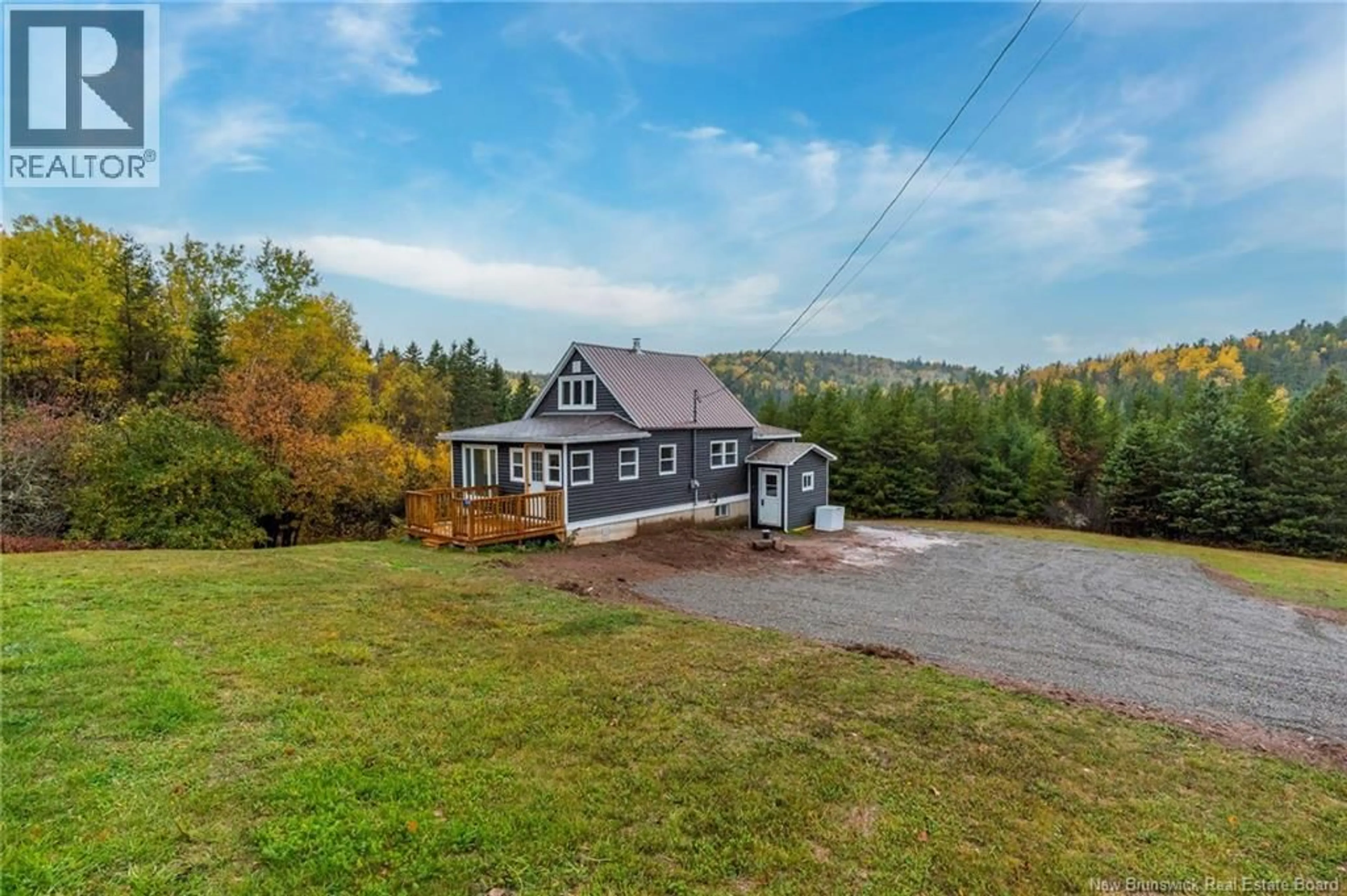 A pic from outside/outdoor area/front of a property/back of a property/a pic from drone, unknown for 749 PROSSER BROOK ROAD, Prosser Brook New Brunswick E4Z2C9