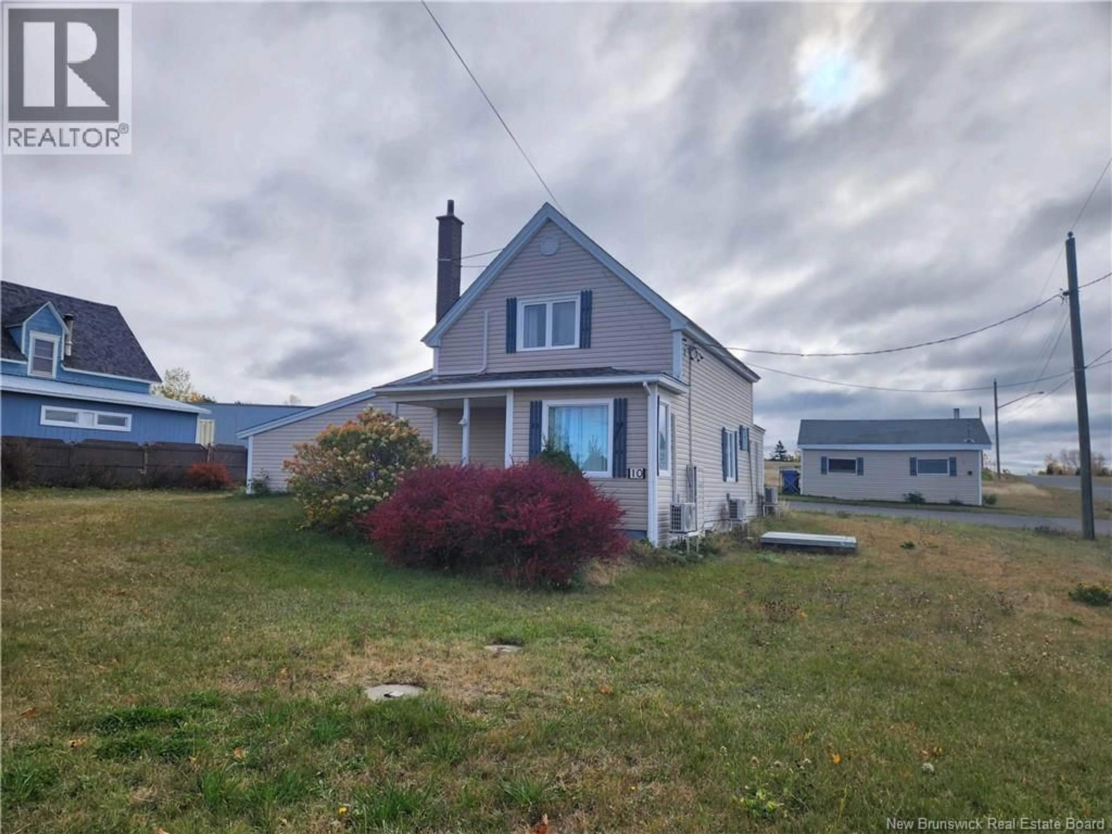 A pic from outside/outdoor area/front of a property/back of a property/a pic from drone, unknown for 10 GIONET, Caraquet New Brunswick E1W1A3