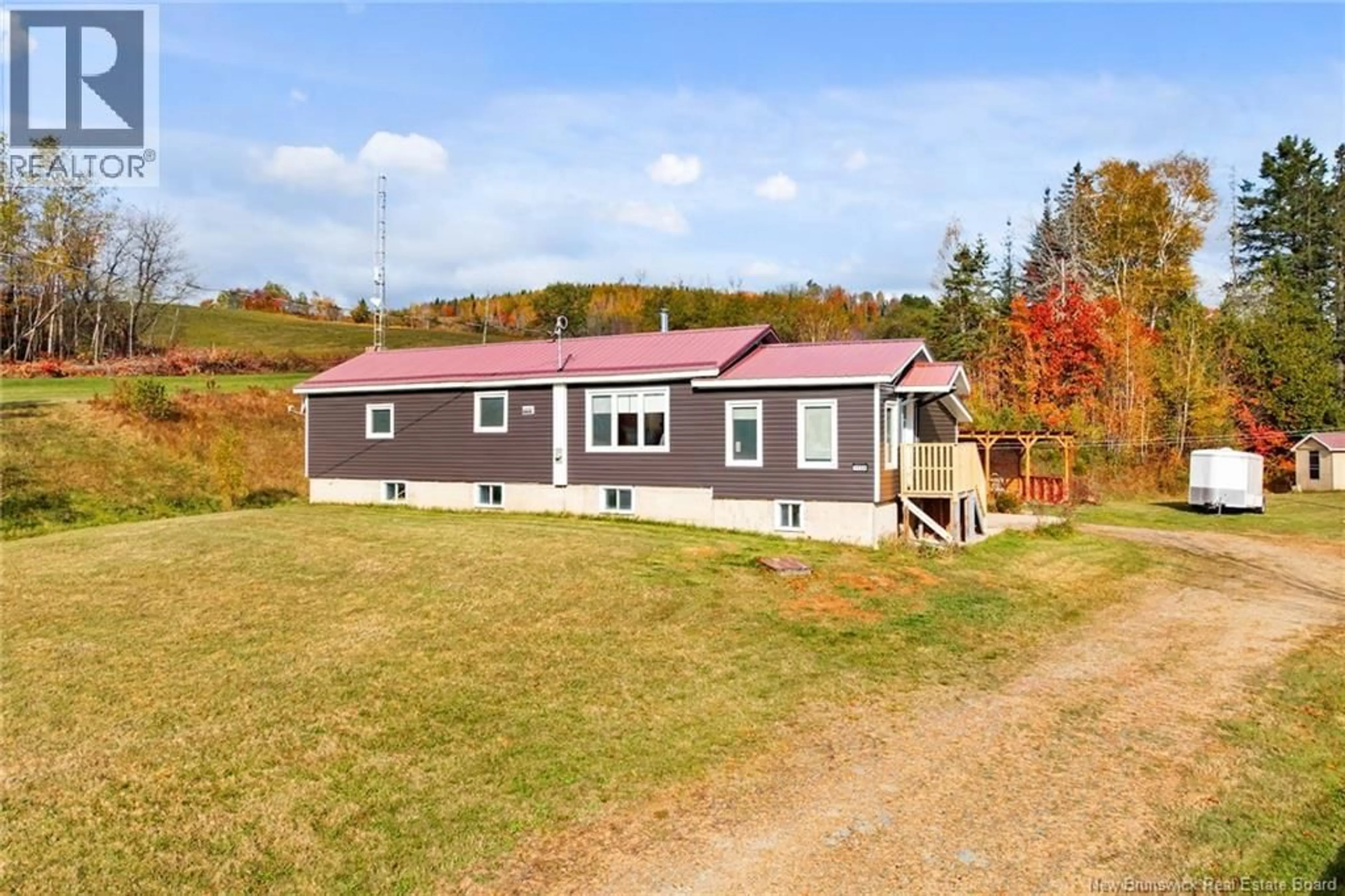 A pic from outside/outdoor area/front of a property/back of a property/a pic from drone, building for 1150 CAMPBELL SETTLEMENT ROAD, Campbell Settlement New Brunswick E6G2N1