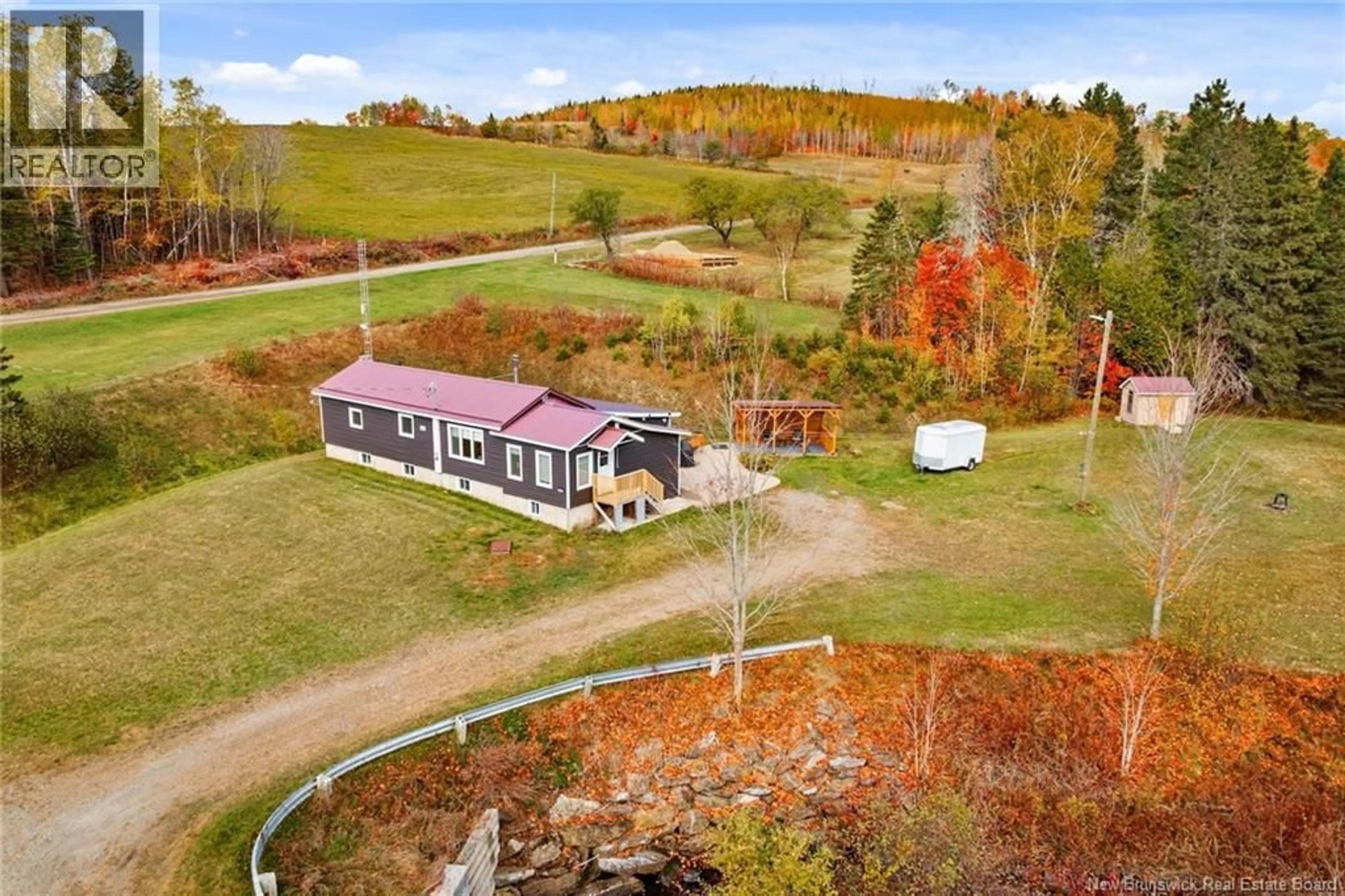 A pic from outside/outdoor area/front of a property/back of a property/a pic from drone, unknown for 1150 CAMPBELL SETTLEMENT ROAD, Campbell Settlement New Brunswick E6G2N1