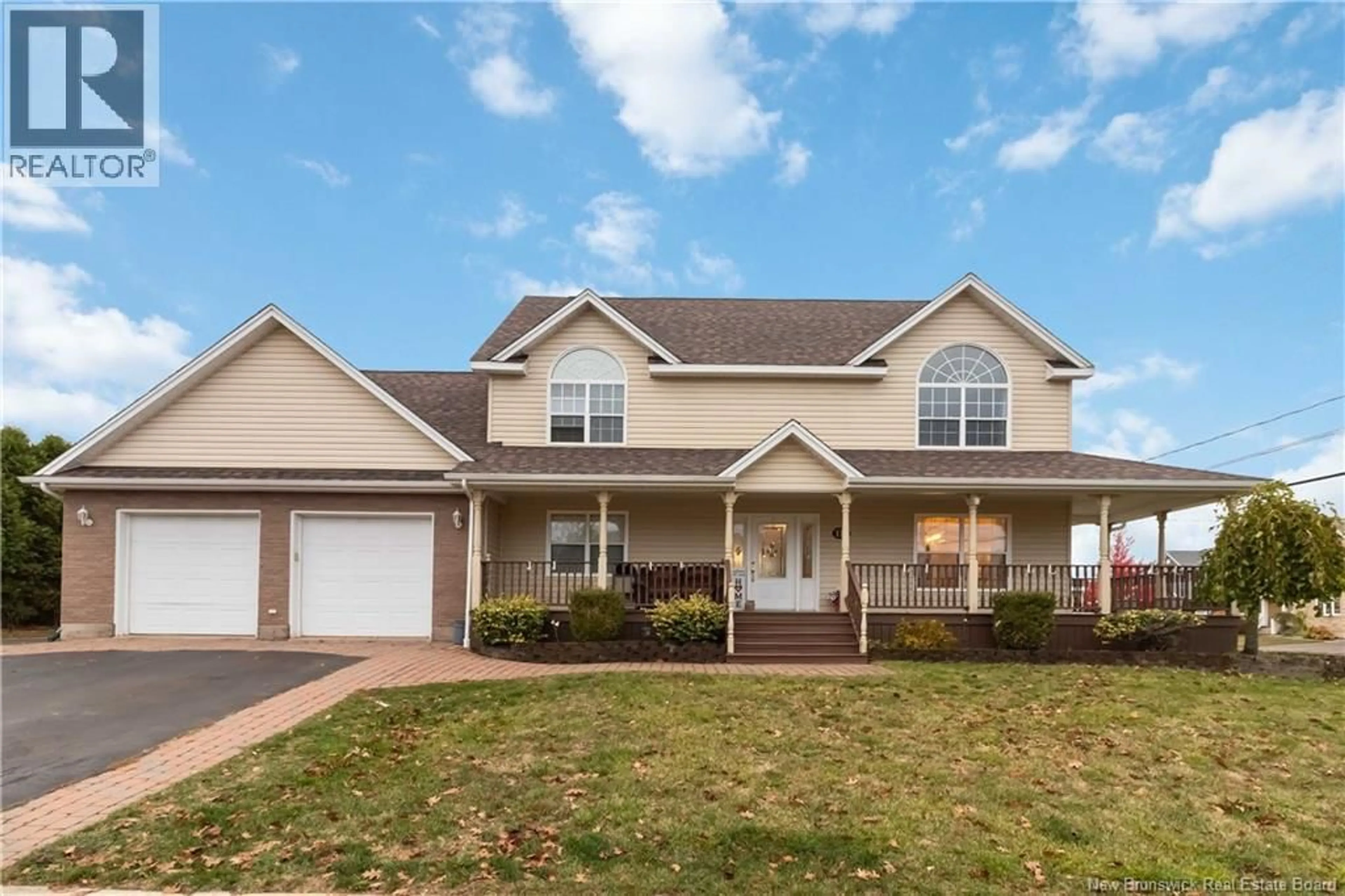 Home with vinyl exterior material, street for 110 WILLSHIRE WAY, Moncton New Brunswick E1G4Y1