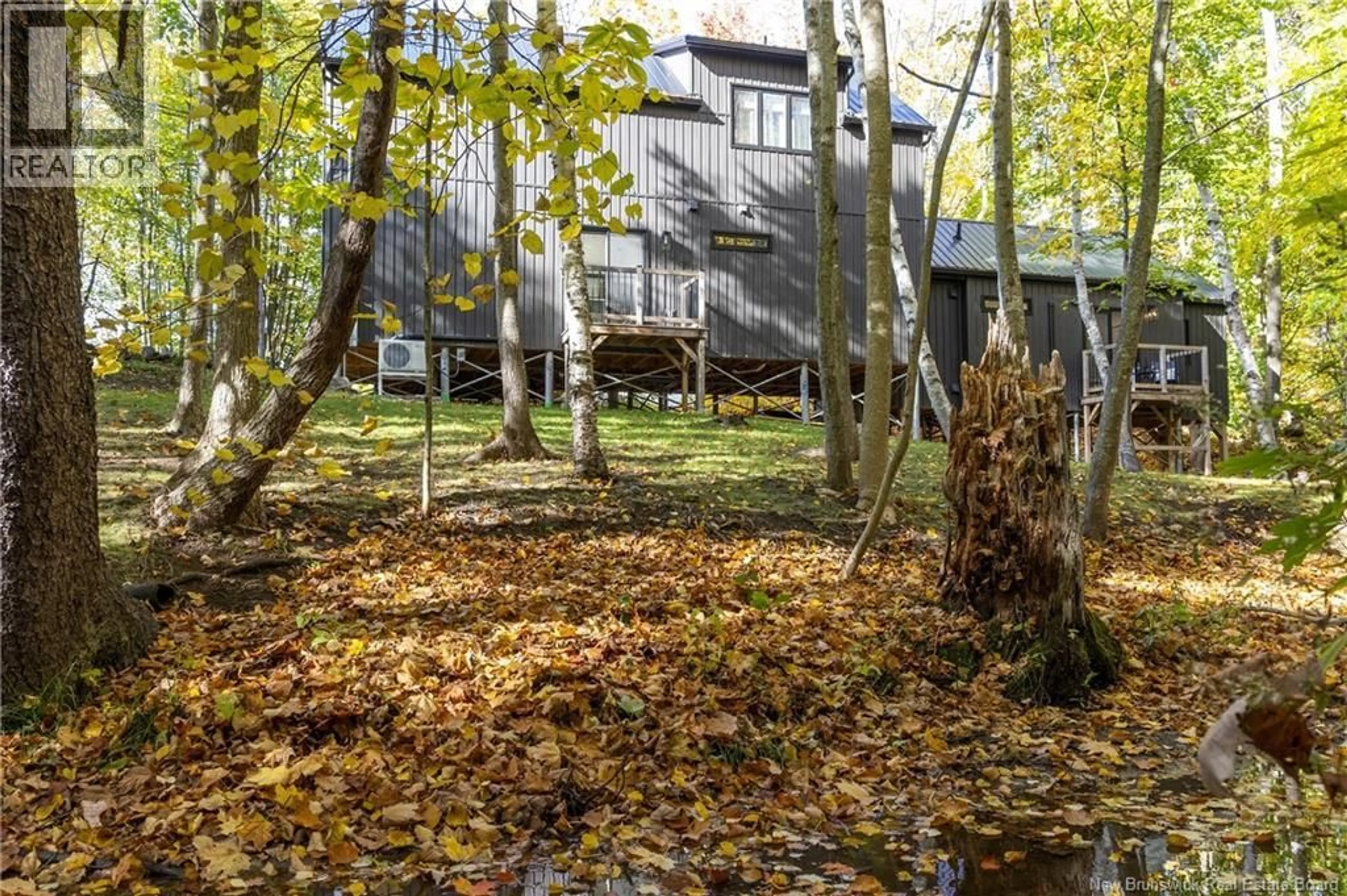 Patio, forest/trees view for 114 ROUTE 133 ROAD, Shediac New Brunswick E4P3E2