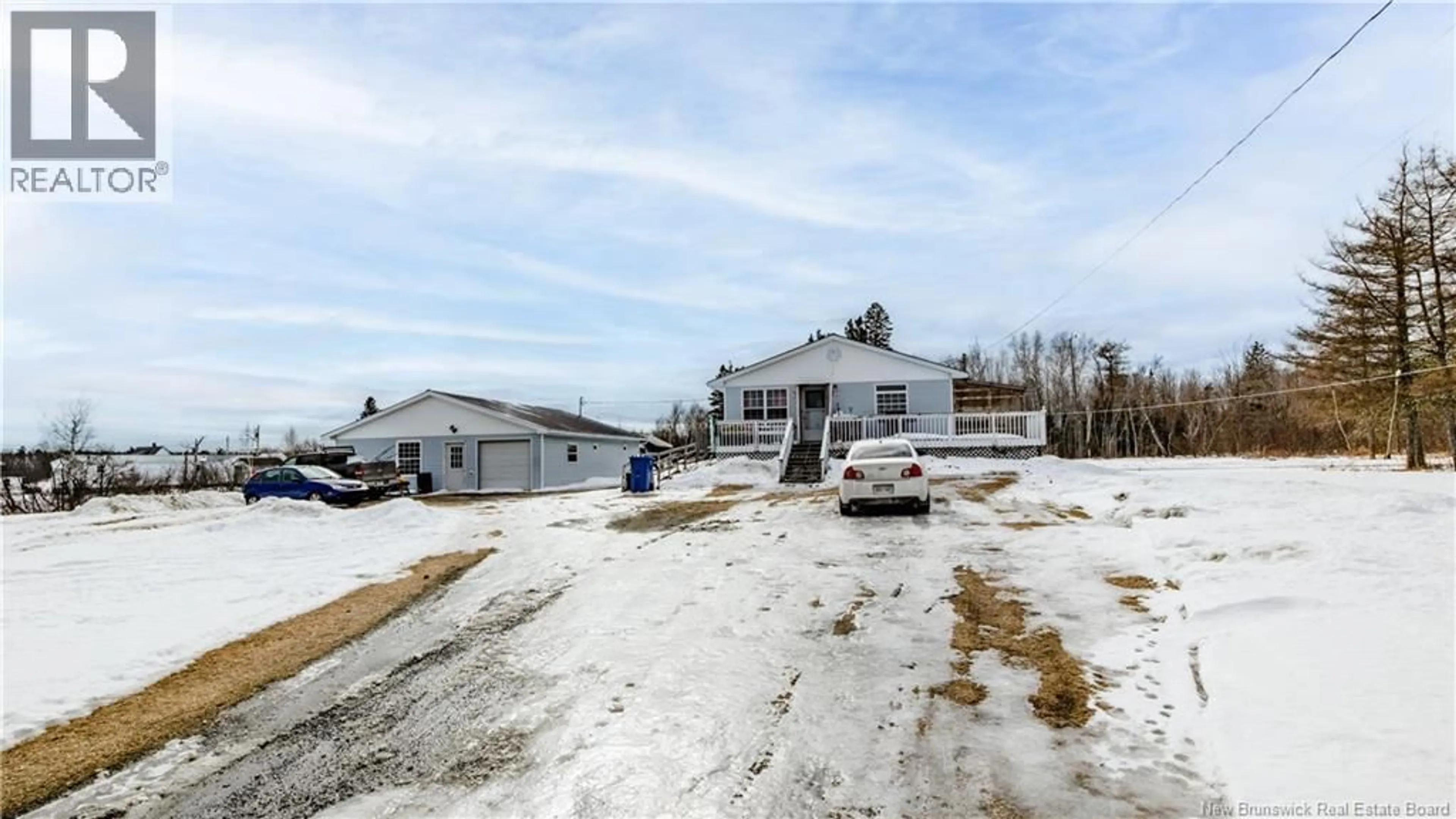 A pic from outside/outdoor area/front of a property/back of a property/a pic from drone, building for 8239 ROUTE 117, Black River Bridge New Brunswick E1N5K4