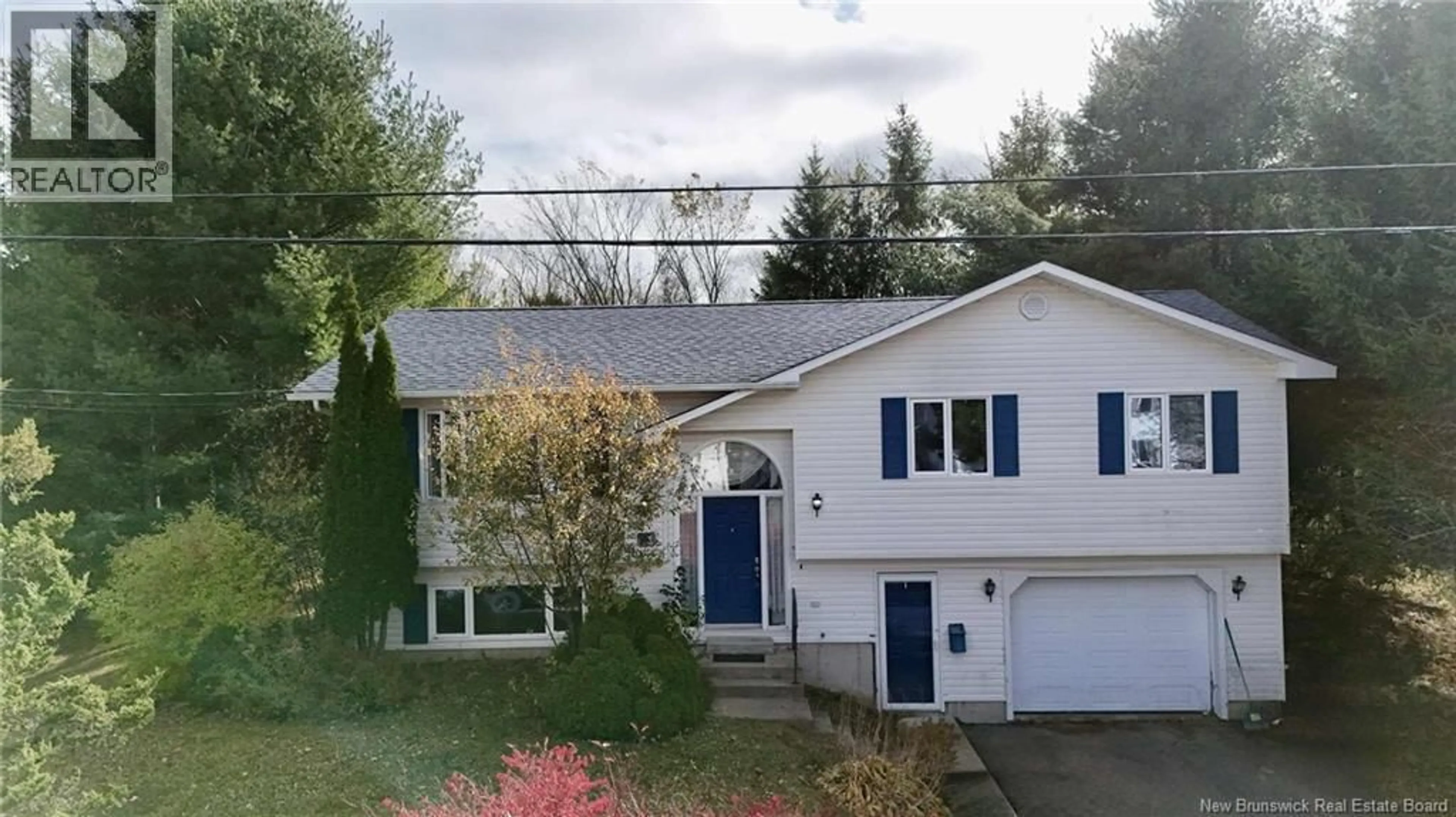 Home with vinyl exterior material, street for 23 NEWMAN STREET, New Maryland New Brunswick E3C1M3
