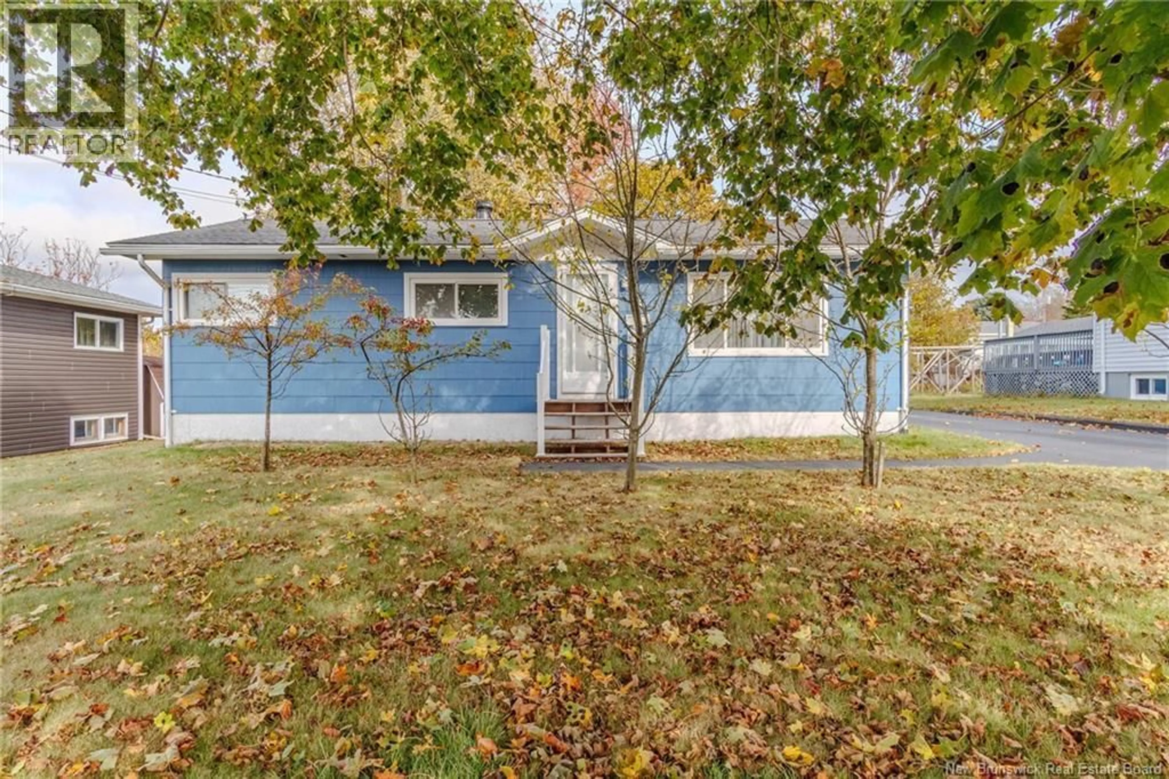 Home with vinyl exterior material, street for 34 GLENGARRY DRIVE, Saint John New Brunswick E2J2Y3