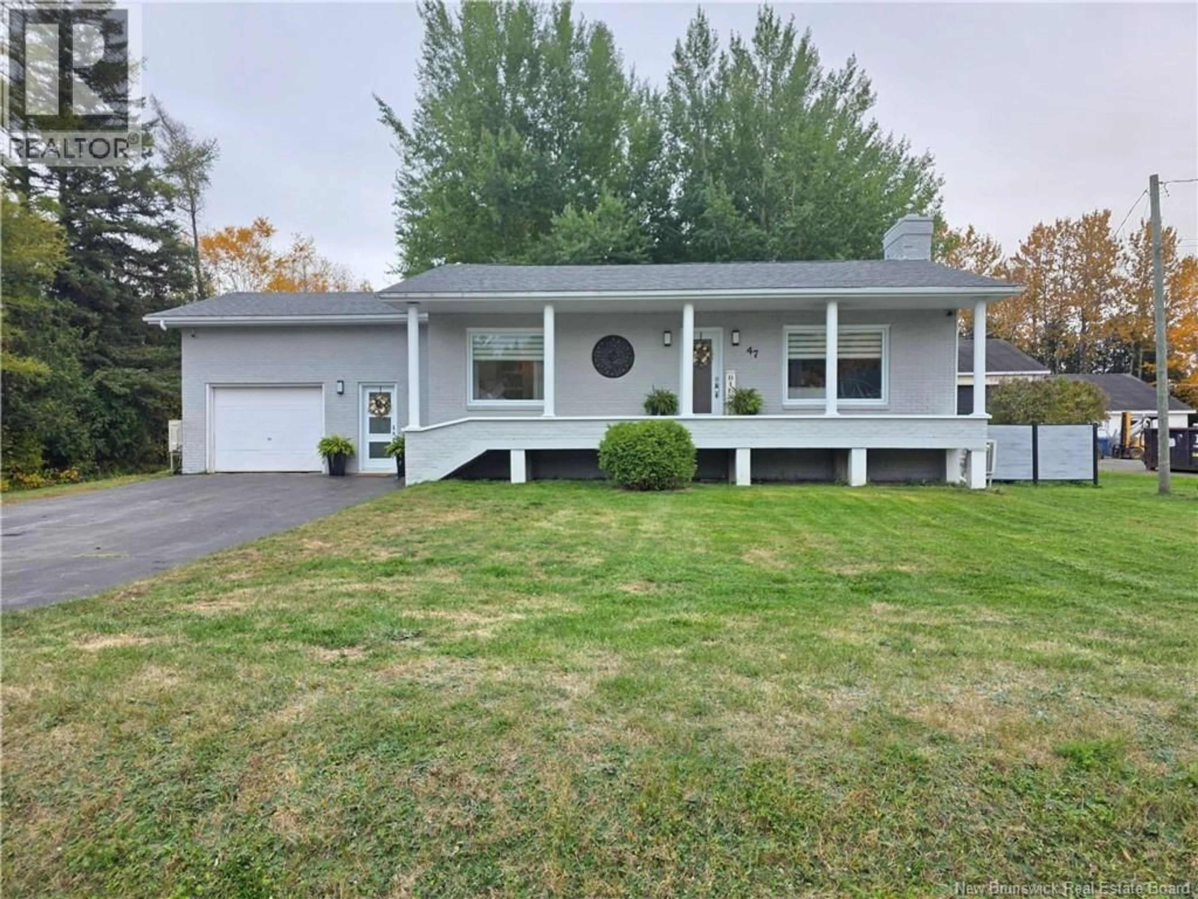 Home with vinyl exterior material, street for 47 MOULIN STREET, Nigadoo New Brunswick E8K3R7