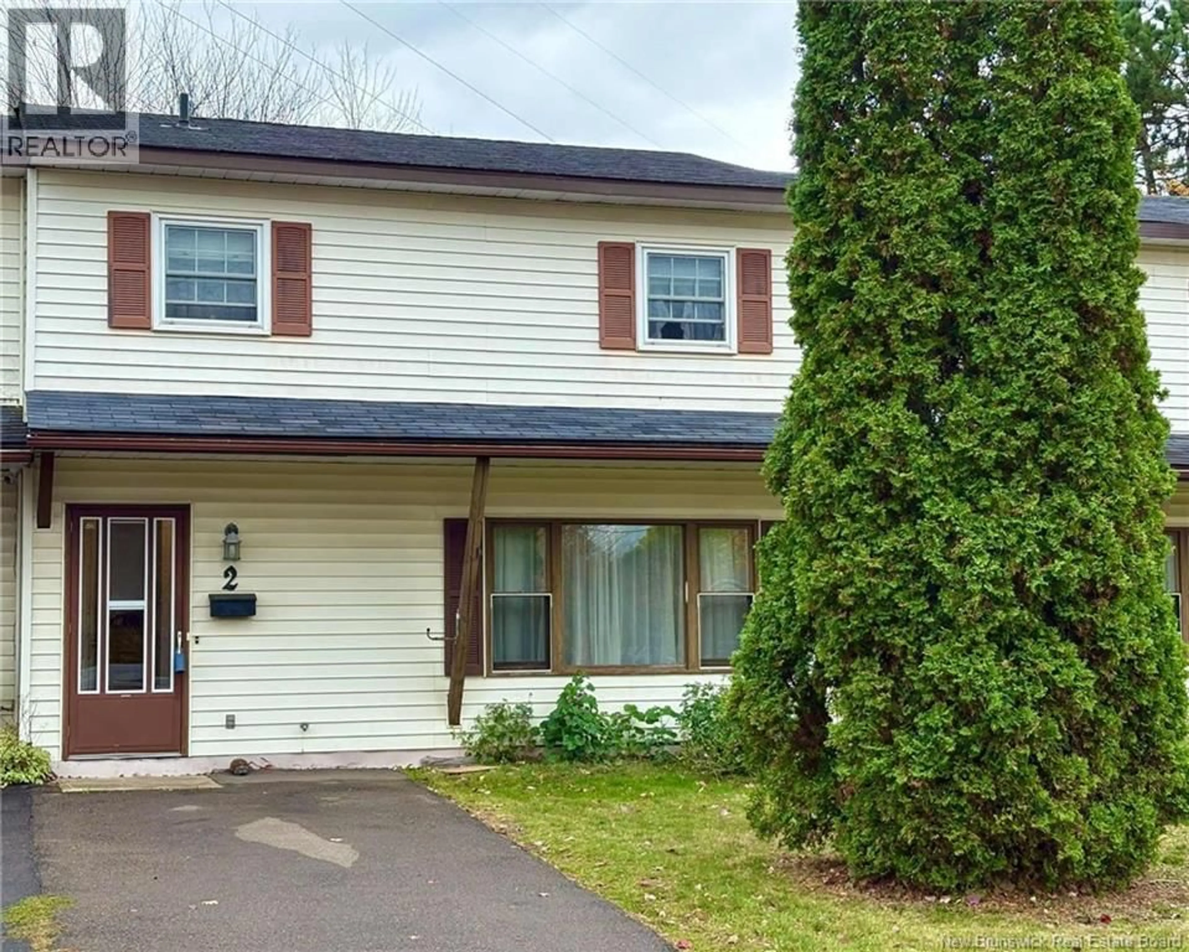 Home with vinyl exterior material, street for 2 - 90 TRITES ROAD ROAD, Riverview New Brunswick E1B2V7