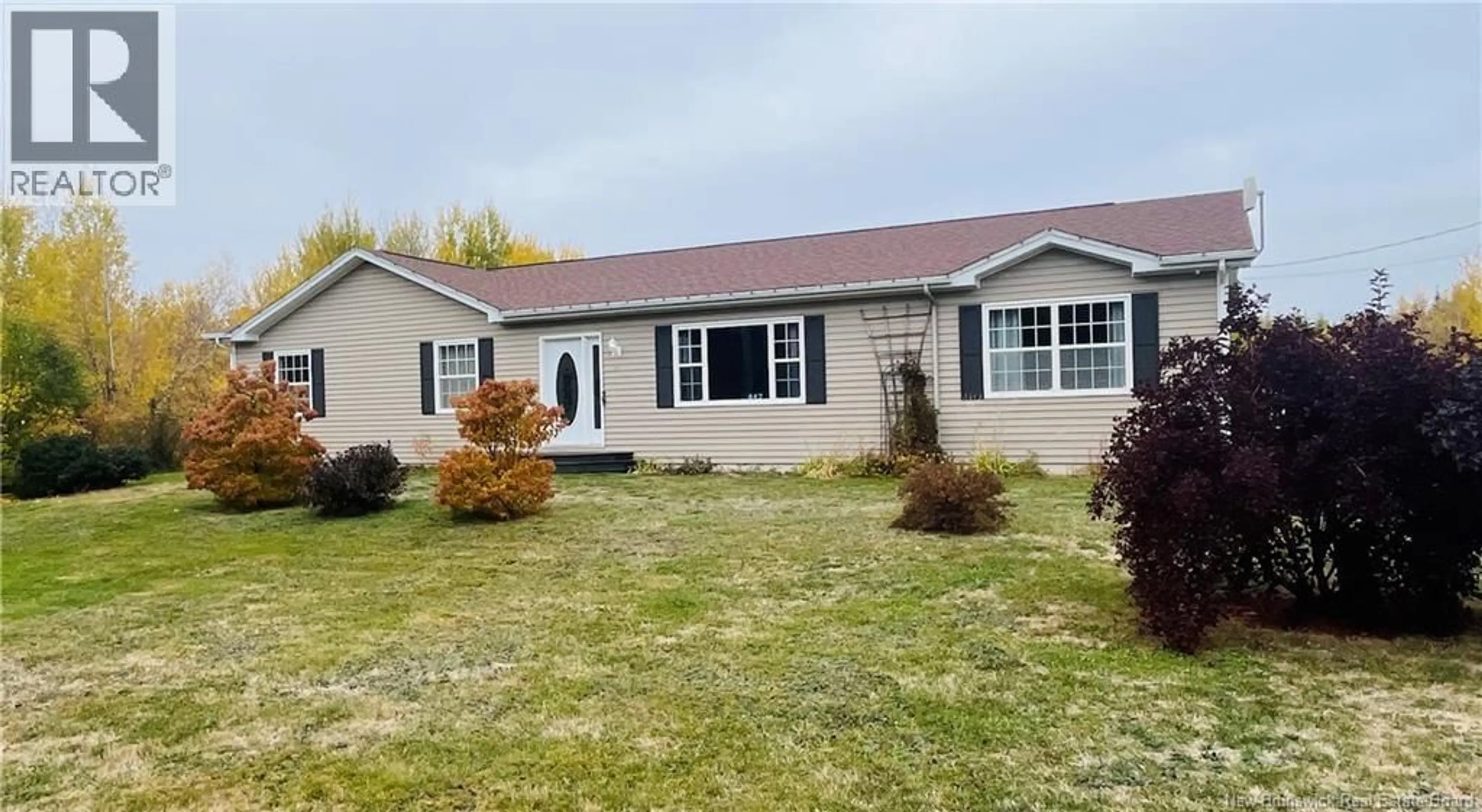 Home with vinyl exterior material, street for 447 POINT AUX CARR ROAD, Napan New Brunswick E1N4X7