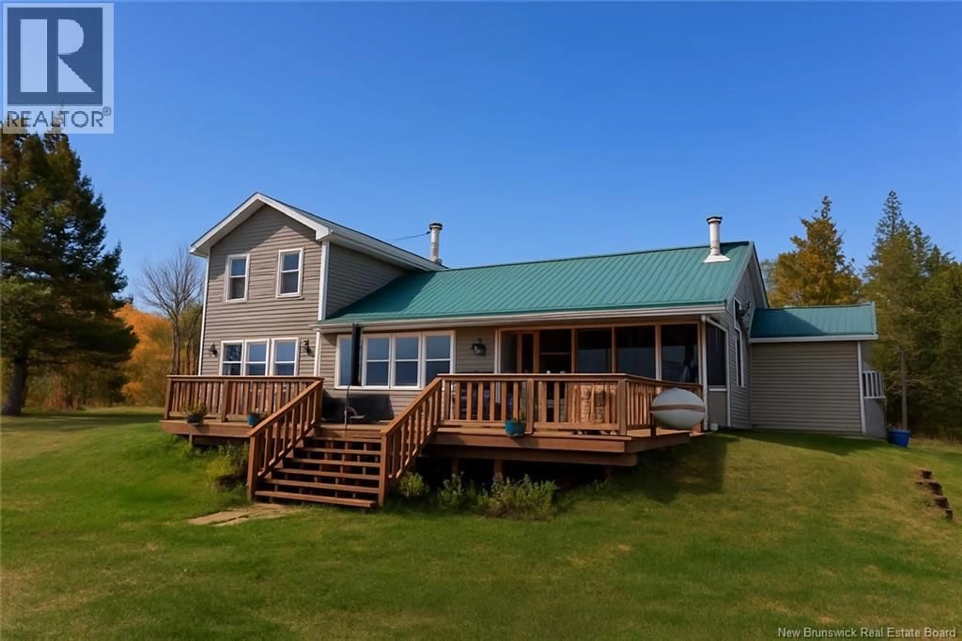 A pic from outside/outdoor area/front of a property/back of a property/a pic from drone, water/lake/river/ocean view for 502 HARDWICK ROAD, Hardwicke New Brunswick E9A1L6