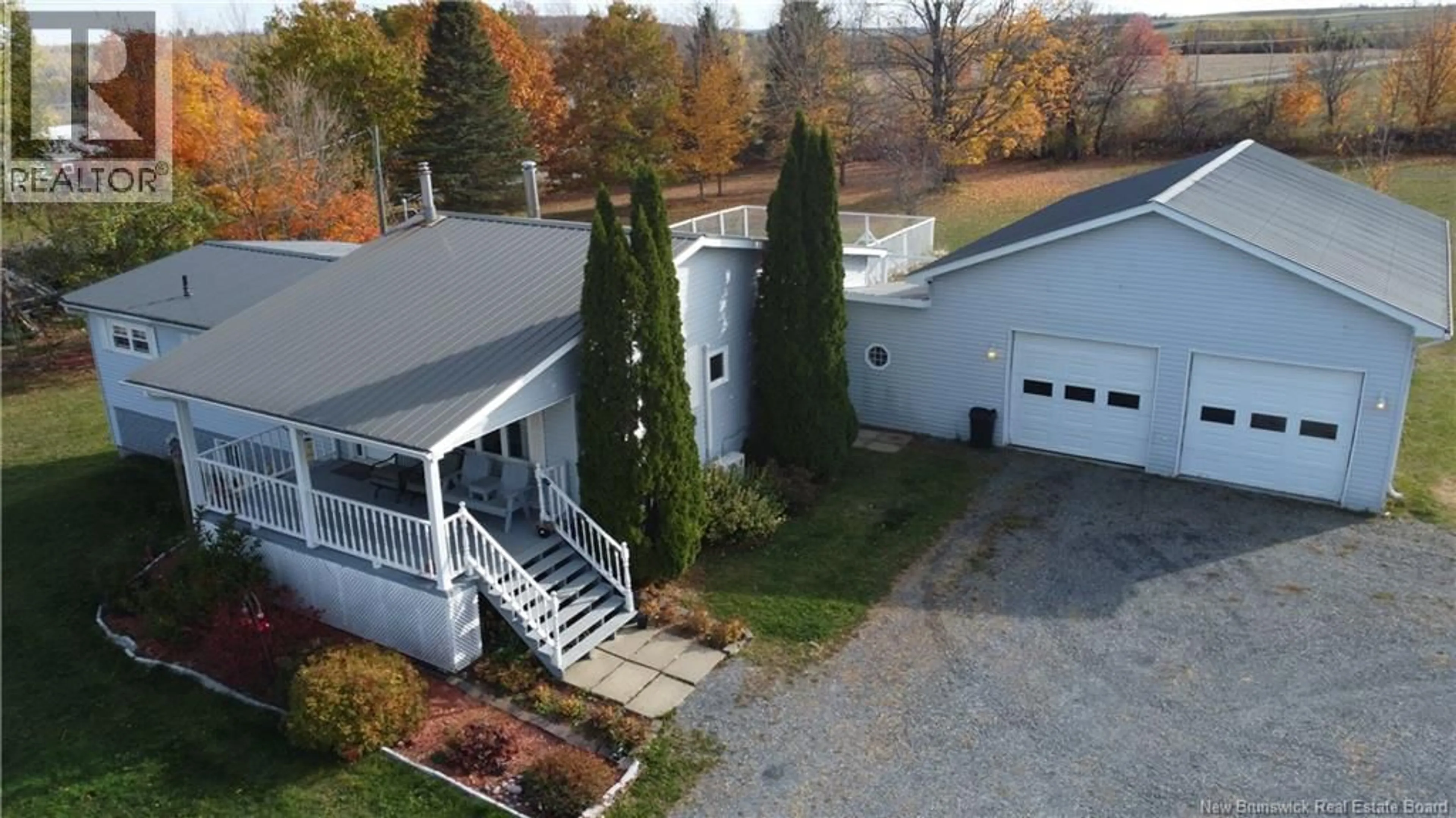 A pic from outside/outdoor area/front of a property/back of a property/a pic from drone, building for 891 555 ROUTE, Richmond Corner New Brunswick E7M4X2