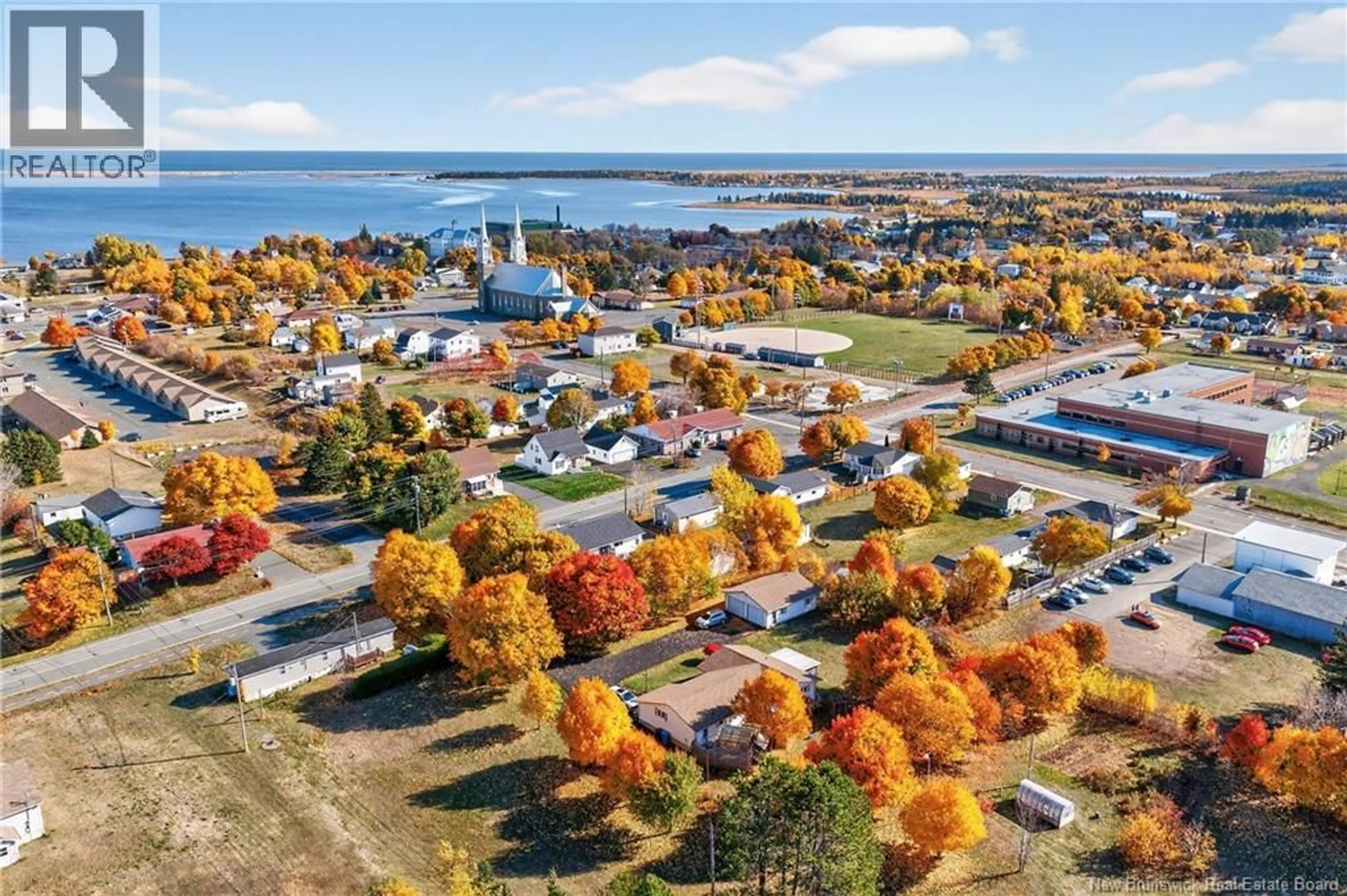 A pic from outside/outdoor area/front of a property/back of a property/a pic from drone, water/lake/river/ocean view for 3542 RUE DU CENTENAIRE, Tracadie New Brunswick E1X1B1