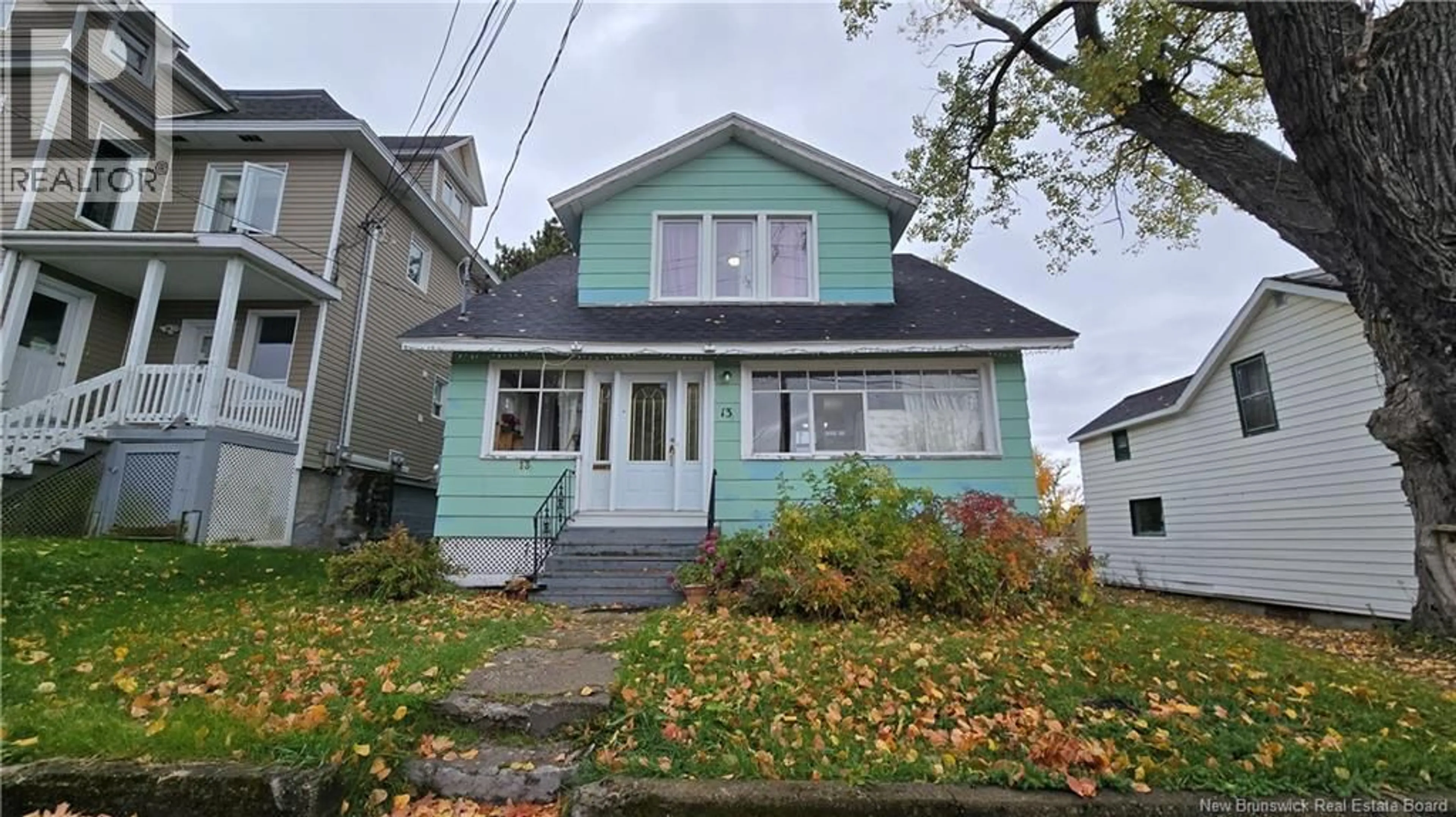 Home with vinyl exterior material, street for 13 GEORGE STREET, Campbellton New Brunswick E3N2Z6