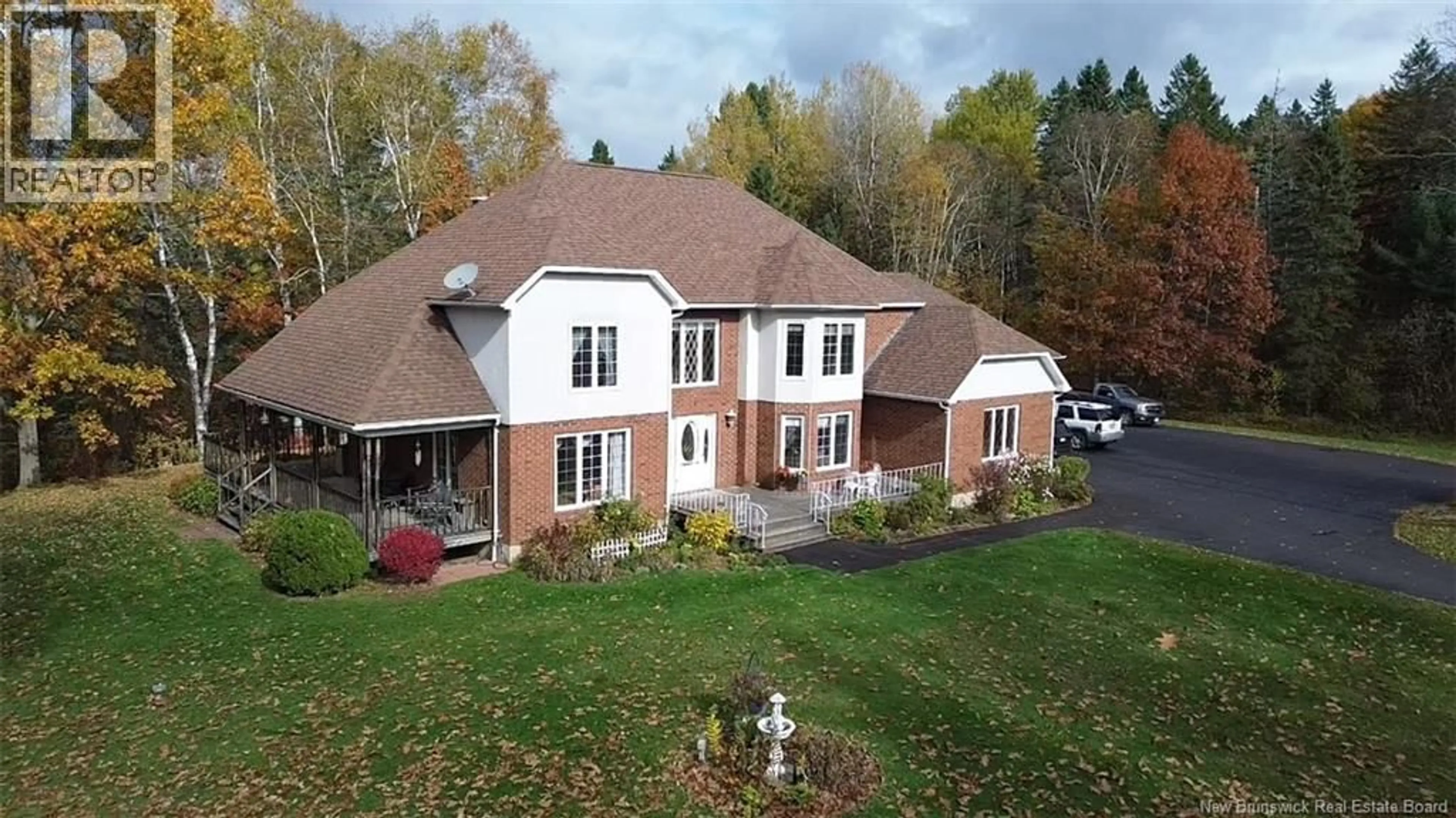 A pic from outside/outdoor area/front of a property/back of a property/a pic from drone, building for 81 WOODLAND HILL, Perth-Andover New Brunswick E7H5H4