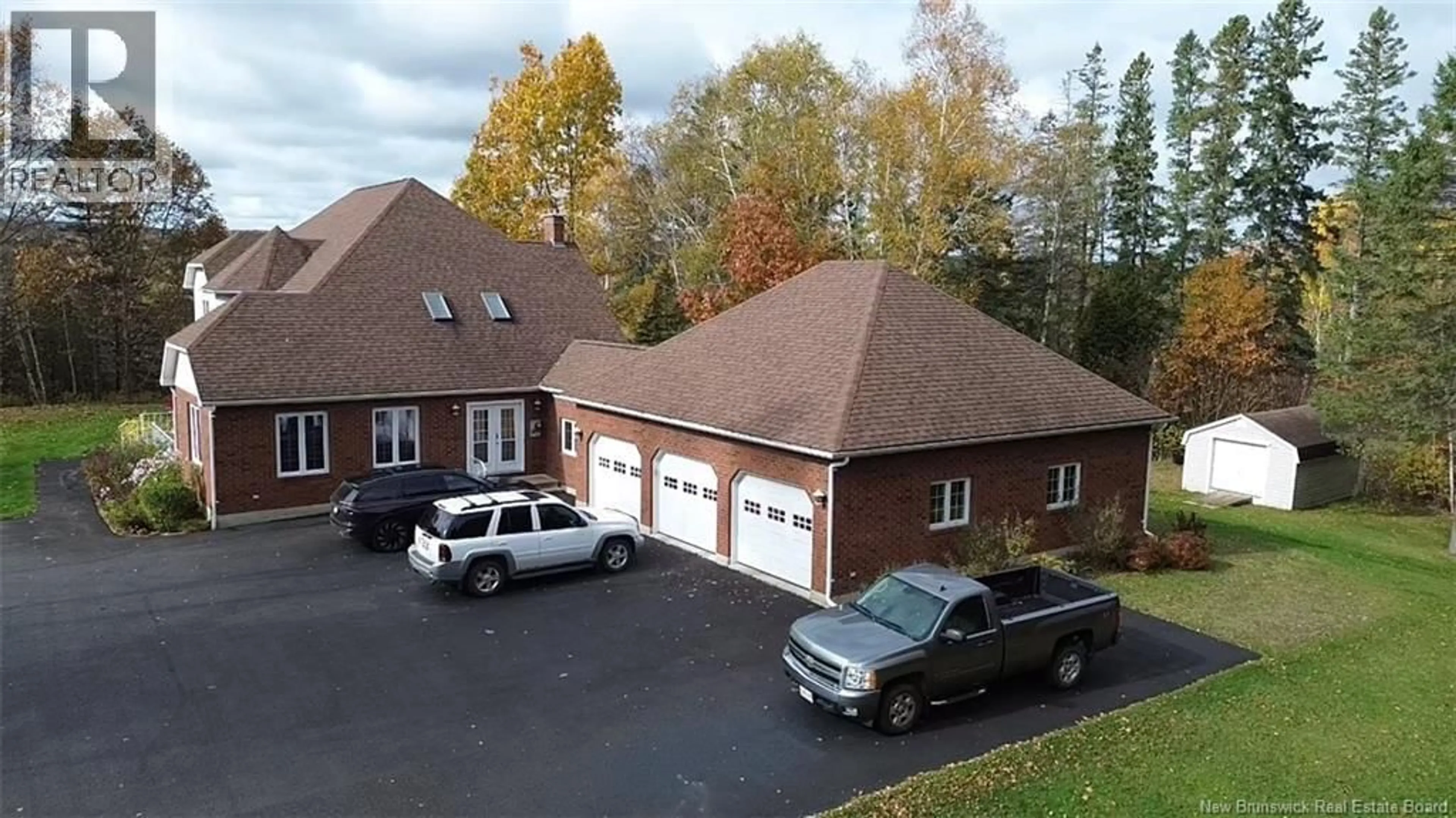 A pic from outside/outdoor area/front of a property/back of a property/a pic from drone, building for 81 WOODLAND HILL, Perth-Andover New Brunswick E7H5H4
