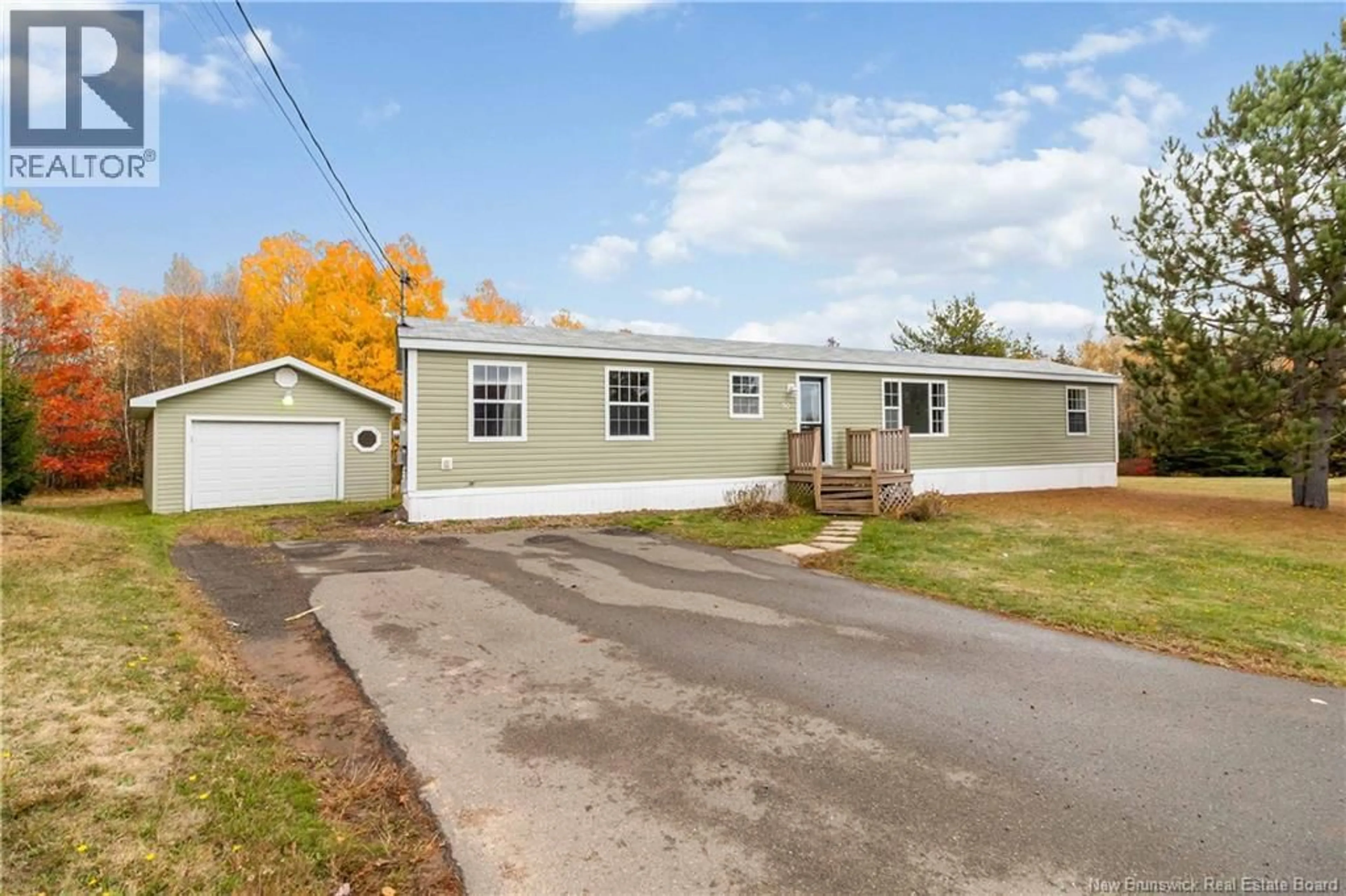 Home with vinyl exterior material, street for 50 SOPHIE, Dieppe New Brunswick E1A7C7