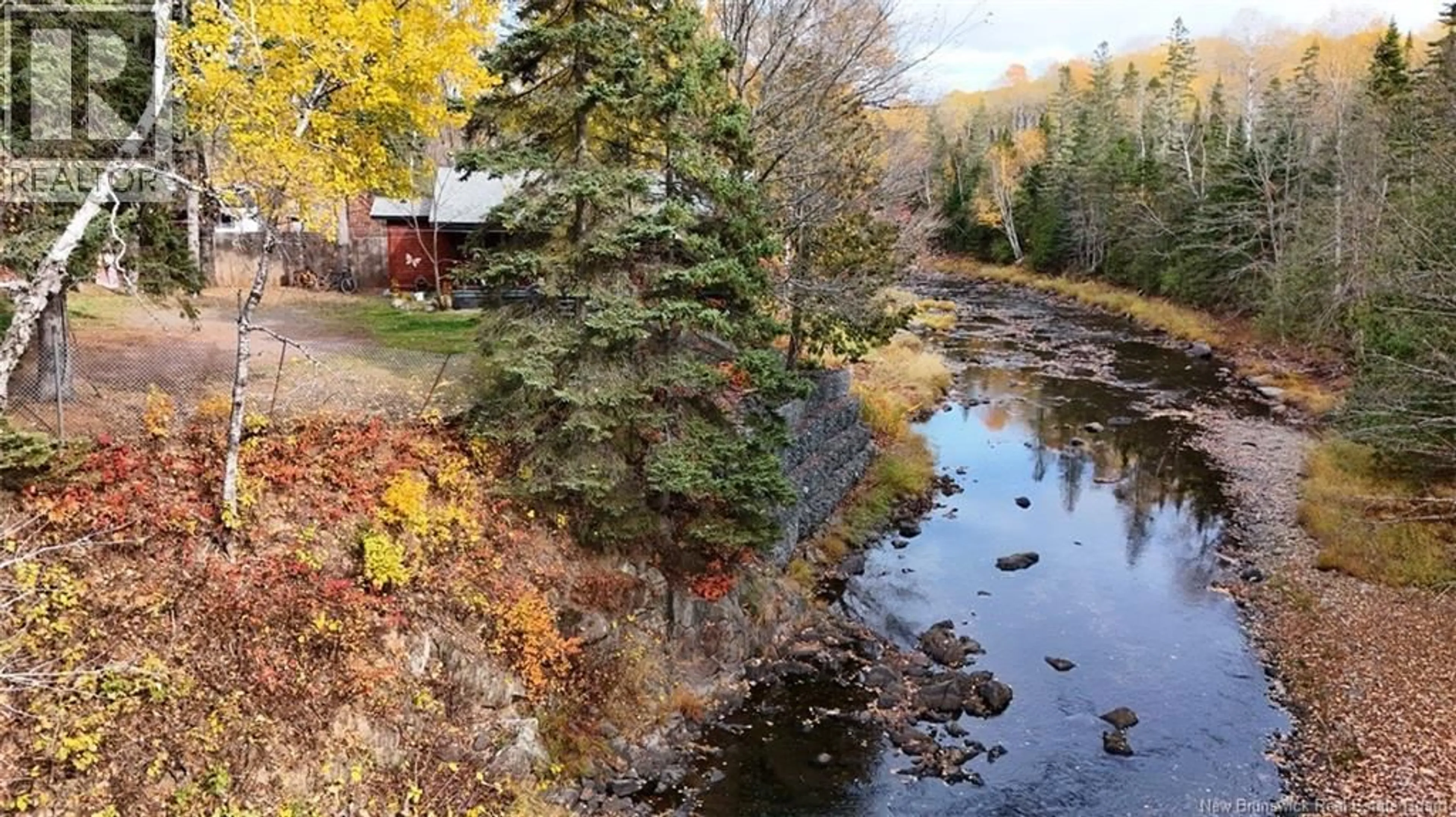 A pic from outside/outdoor area/front of a property/back of a property/a pic from drone, water/lake/river/ocean view for 3075 MIDDLE RIVER ROAD, Middle River New Brunswick E2A6Y3