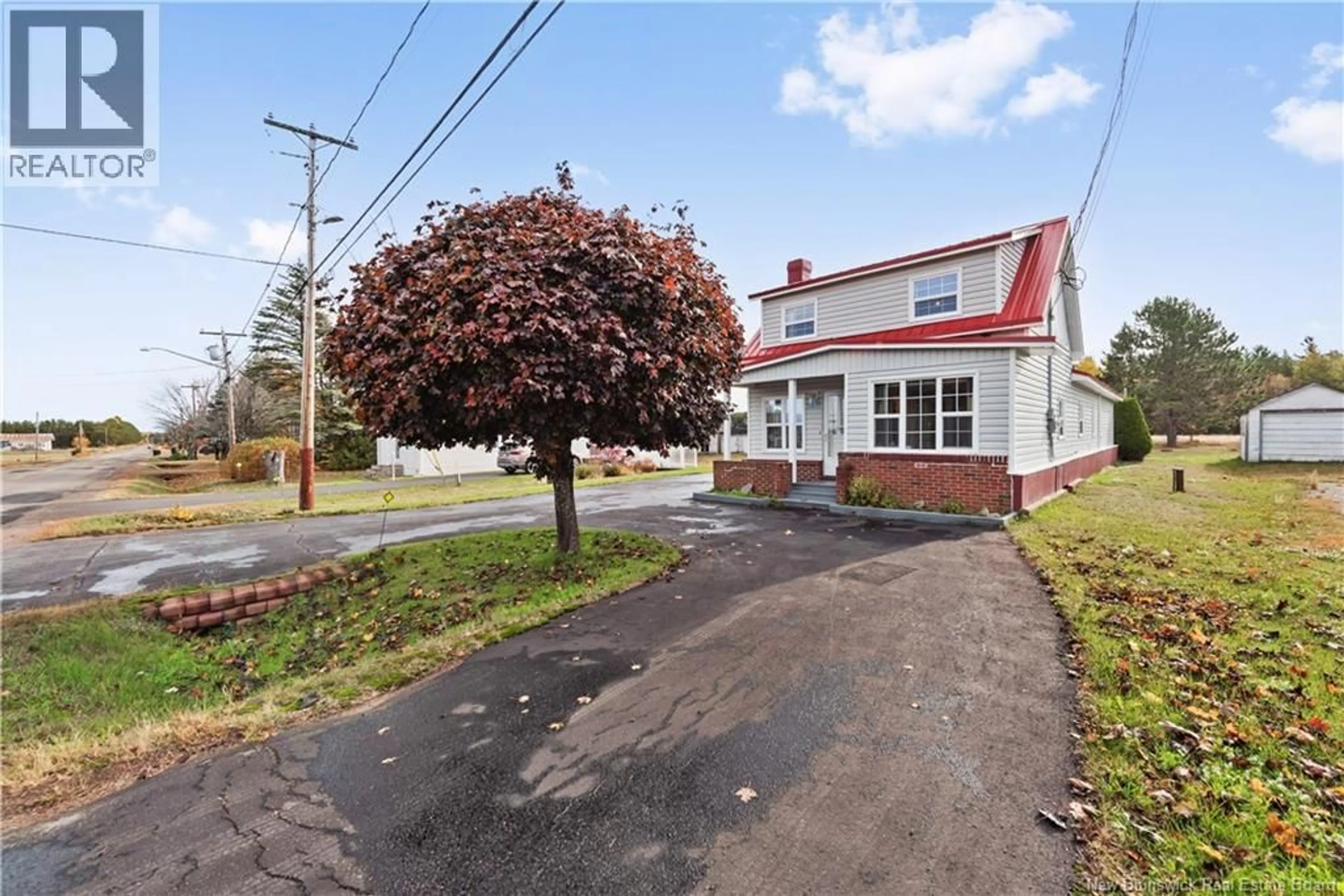 A pic from outside/outdoor area/front of a property/back of a property/a pic from drone, street for 1193 SAINT-CHARLES SUD, Saint-Charles New Brunswick E4W4W1