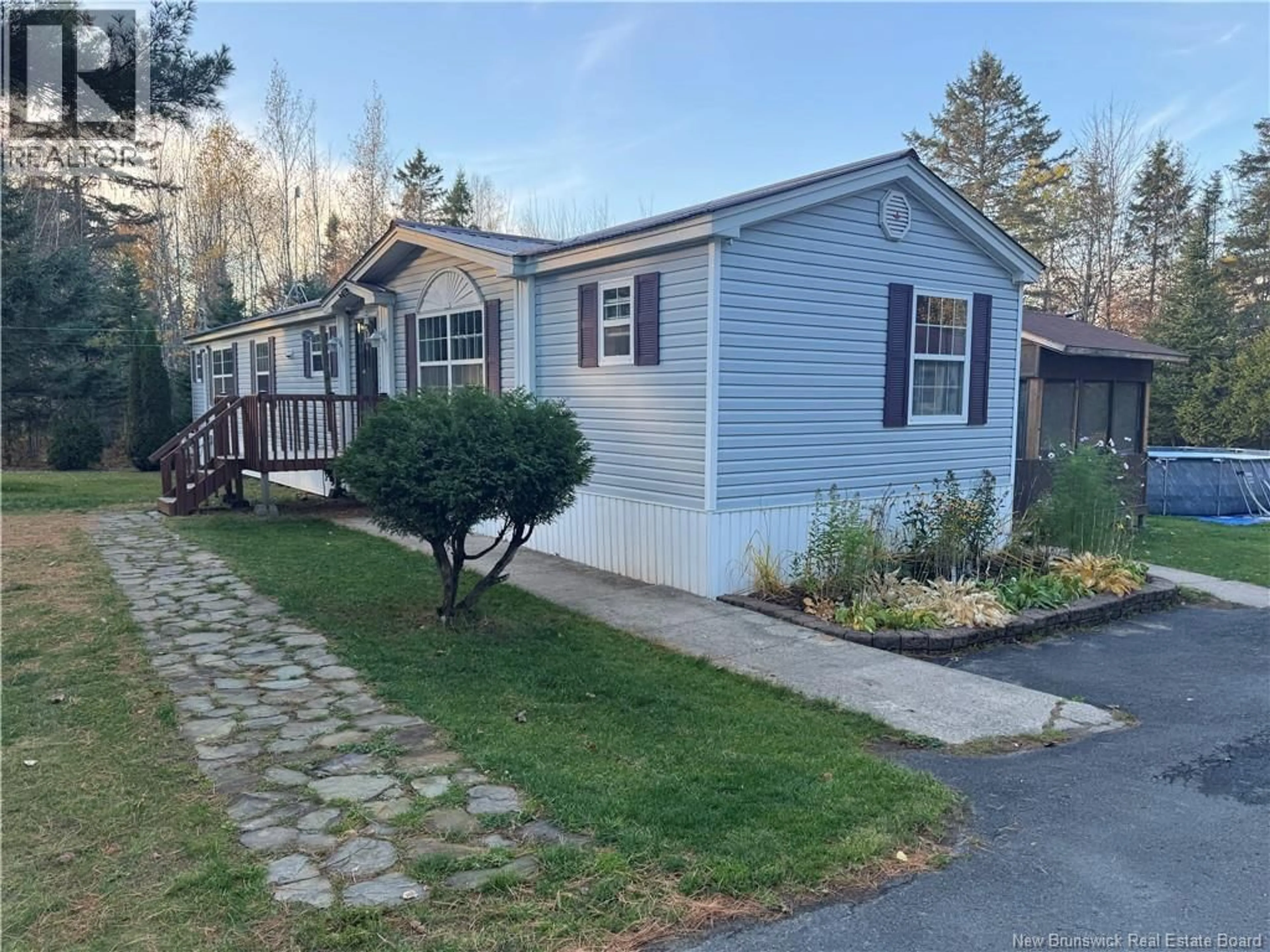 Home with vinyl exterior material, street for 6057 UPPER SALMON CREEK ROUTE, Upper Salmon Creek New Brunswick E4A1B9