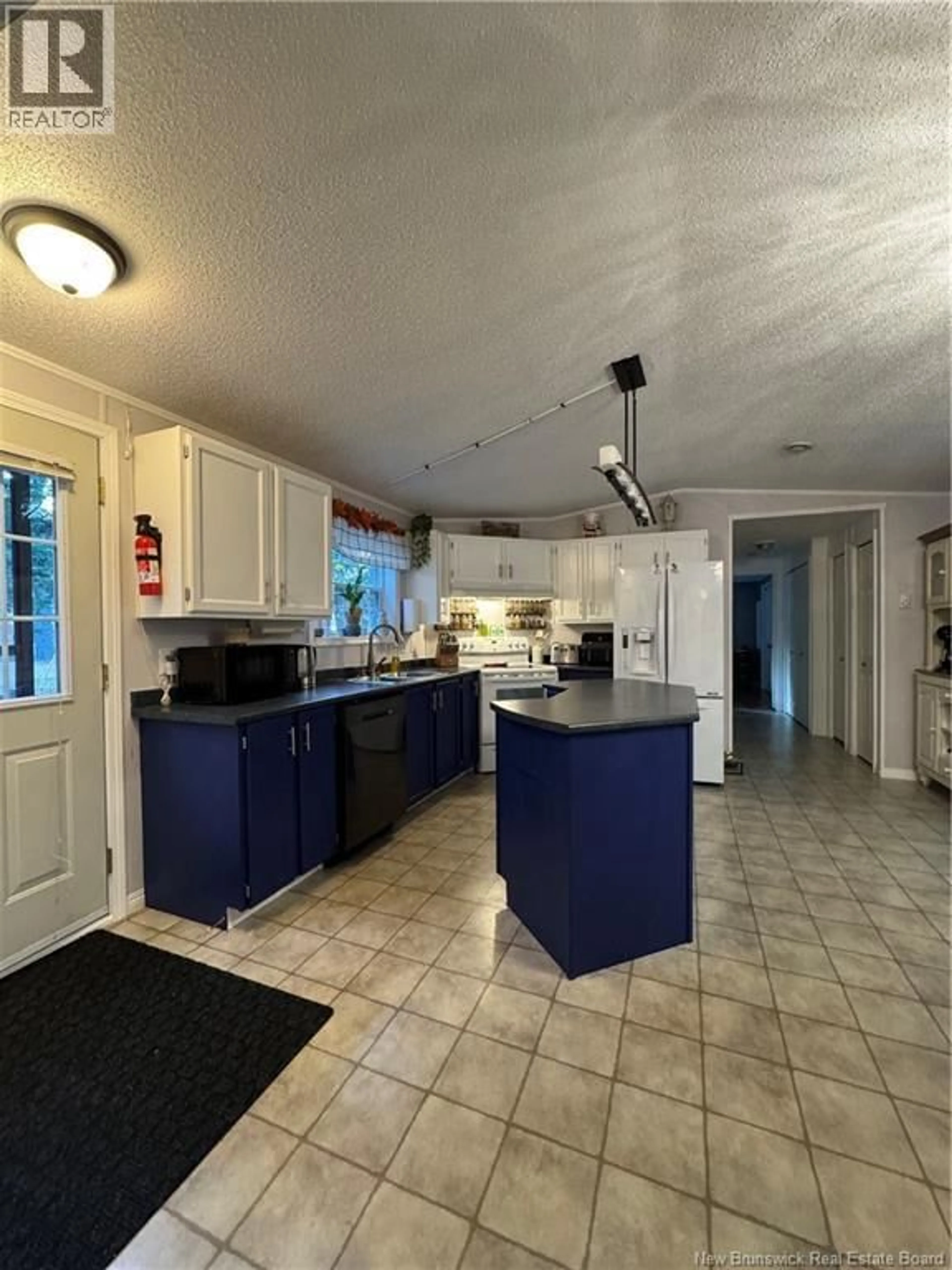 Open concept kitchen, ceramic/tile floor for 6057 UPPER SALMON CREEK ROUTE, Upper Salmon Creek New Brunswick E4A1B9