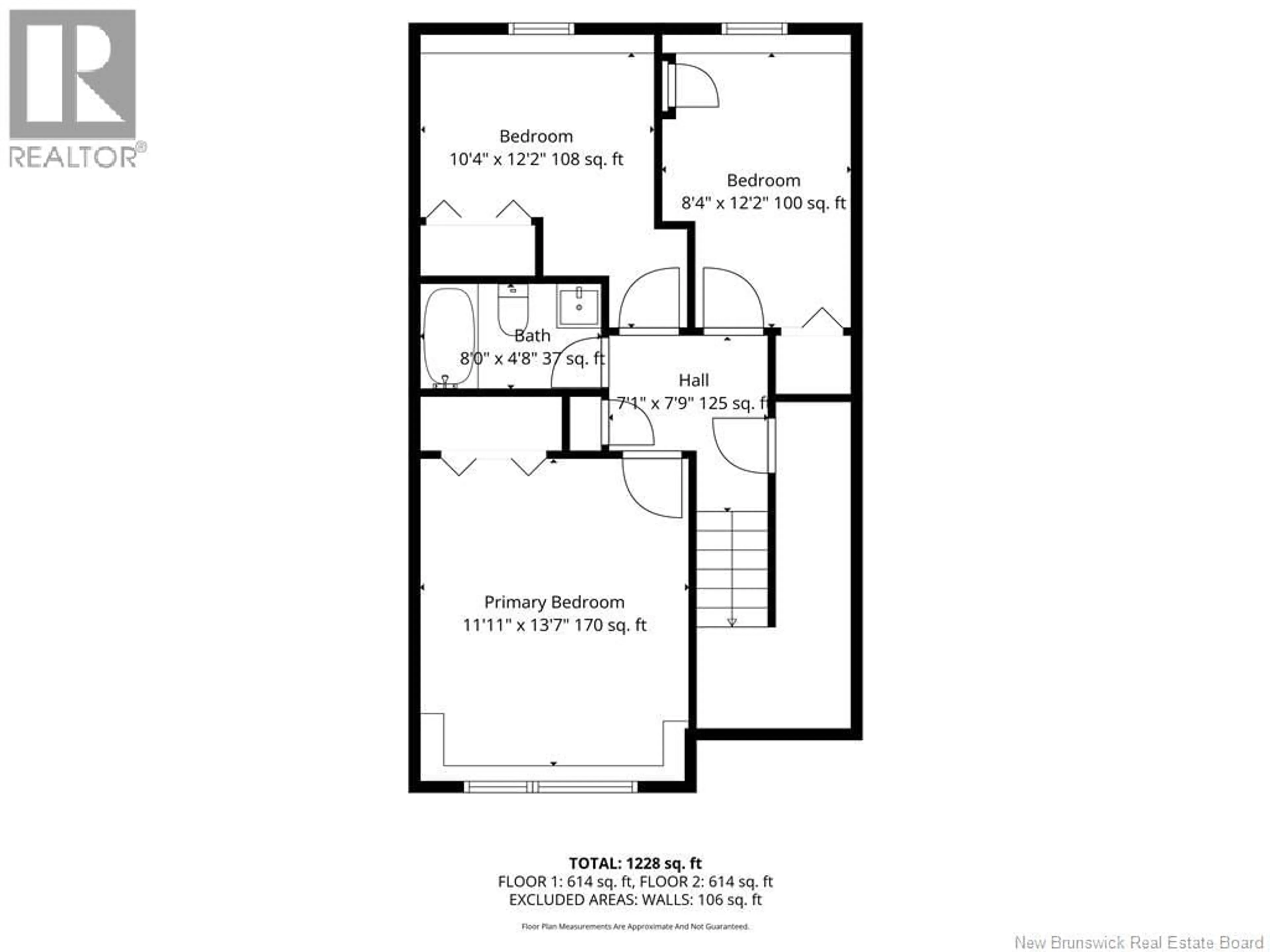 Floor plan for 161 ERNEST, Dieppe New Brunswick E1A4T3
