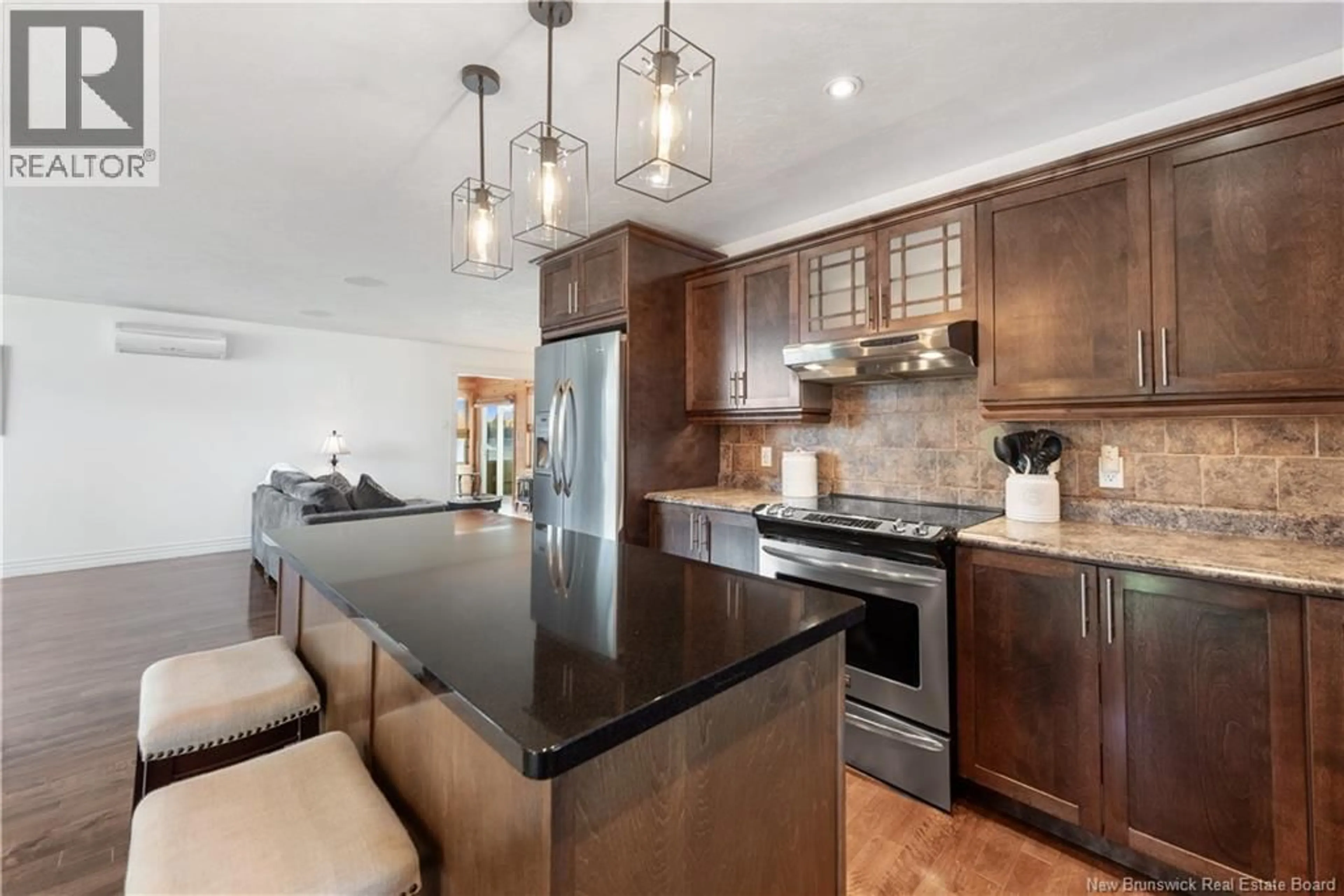 Open concept kitchen, ceramic/tile floor for 799 CHARTERSVILLE ROAD, Dieppe New Brunswick E1A1K7