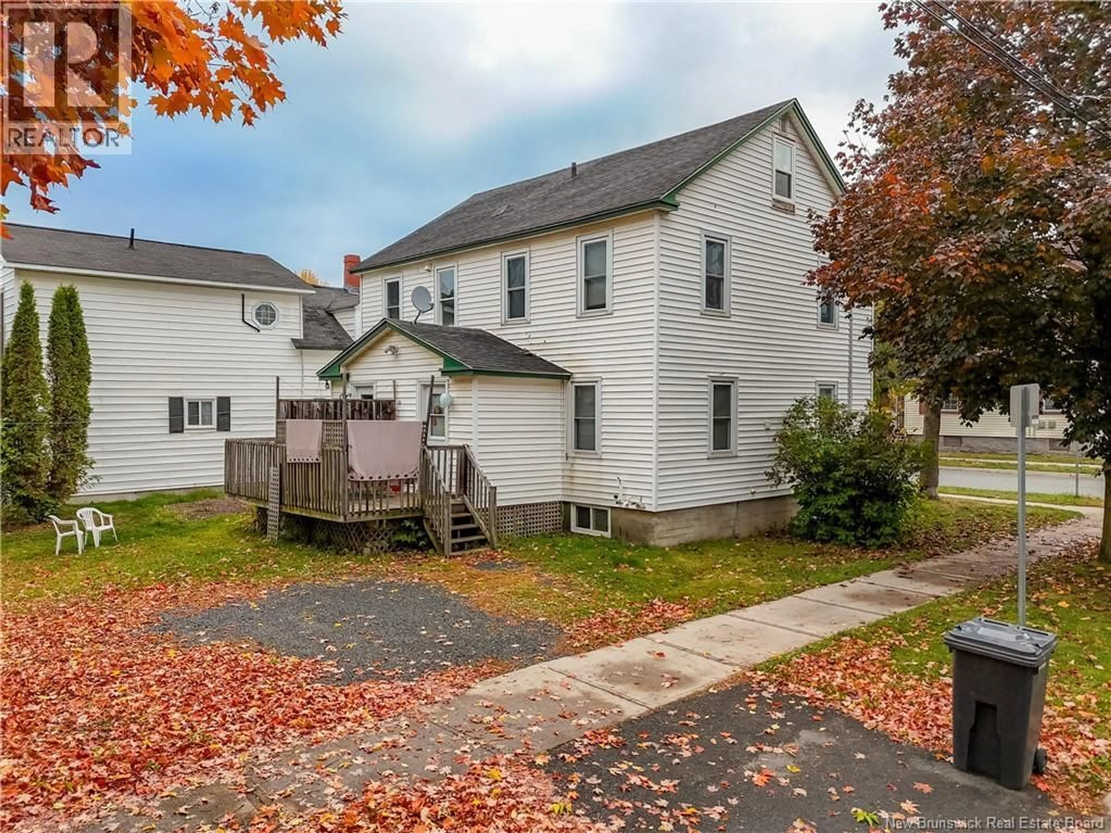A pic from outside/outdoor area/front of a property/back of a property/a pic from drone, street for 447-449 NORTHUMBERLAND STREET, Fredericton New Brunswick E3B3K3