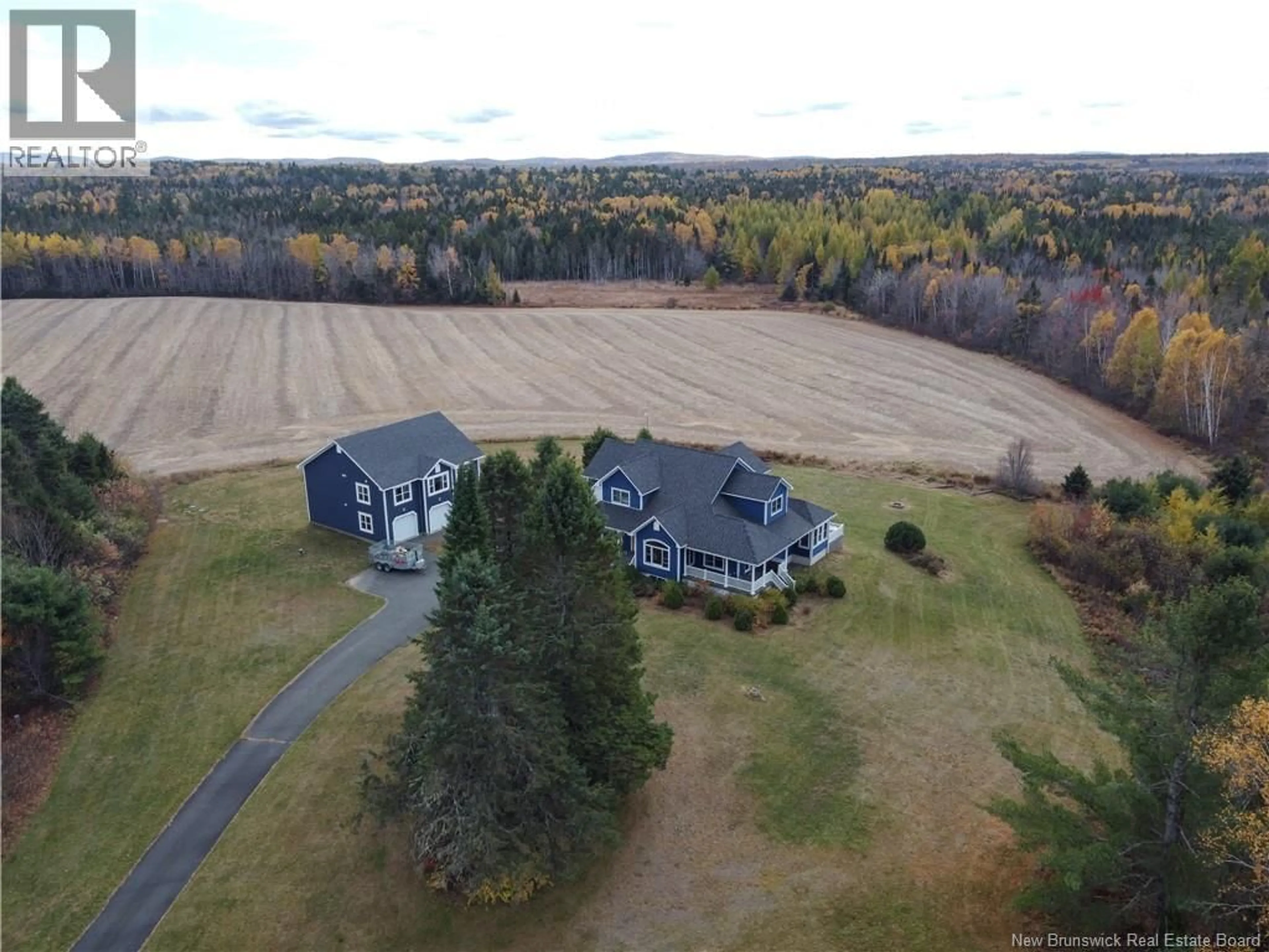 A pic from outside/outdoor area/front of a property/back of a property/a pic from drone, mountain view for 985 ROUTE 540, Maxwell New Brunswick E7N2L6