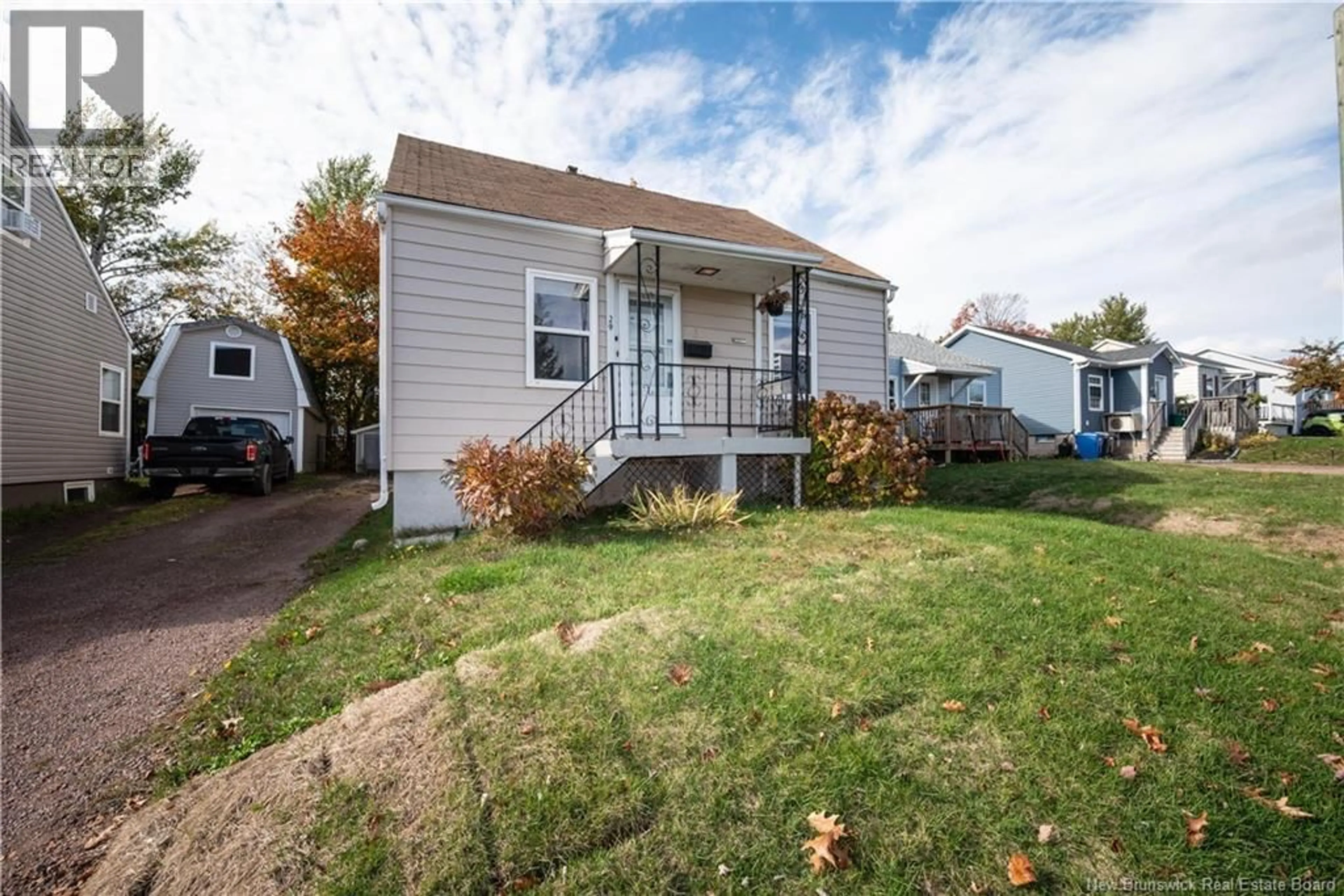 Home with vinyl exterior material, street for 29 COPP STREET, Dieppe New Brunswick E1A2G9
