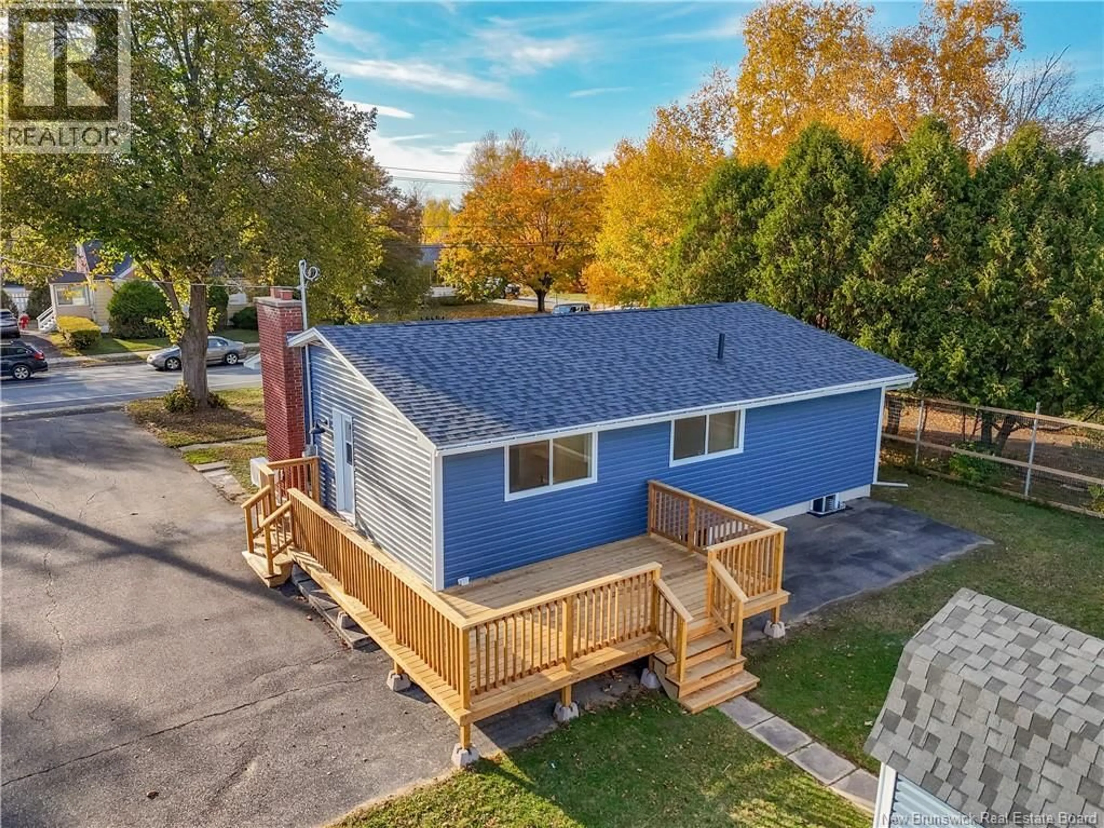 A pic from outside/outdoor area/front of a property/back of a property/a pic from drone, street for 777 MACLAREN AVENUE, Fredericton New Brunswick E3A3L6