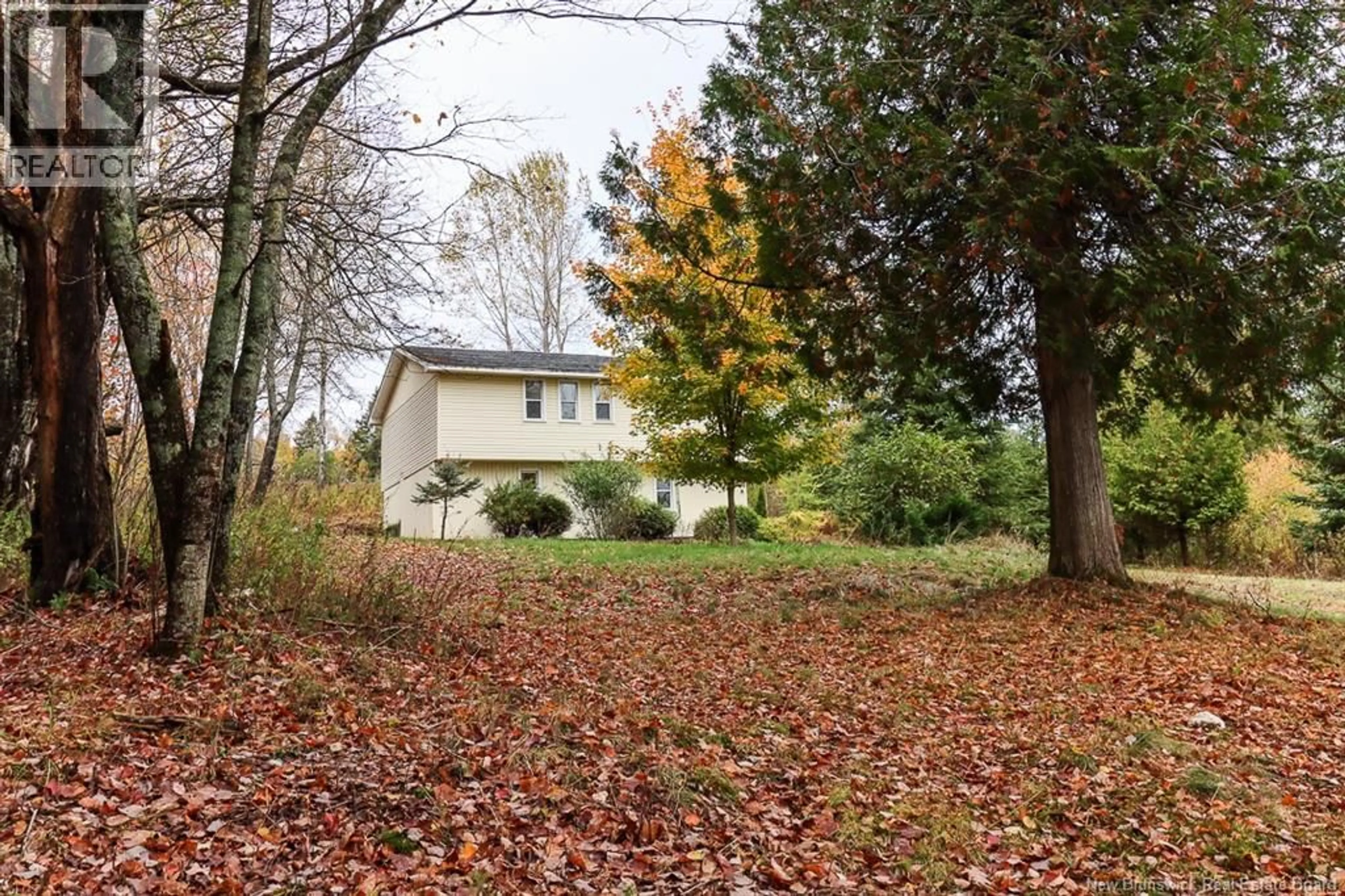 A pic from outside/outdoor area/front of a property/back of a property/a pic from drone, forest/trees view for 21 KIERSTEADVILLE ROAD, Kingston New Brunswick E5N8H1