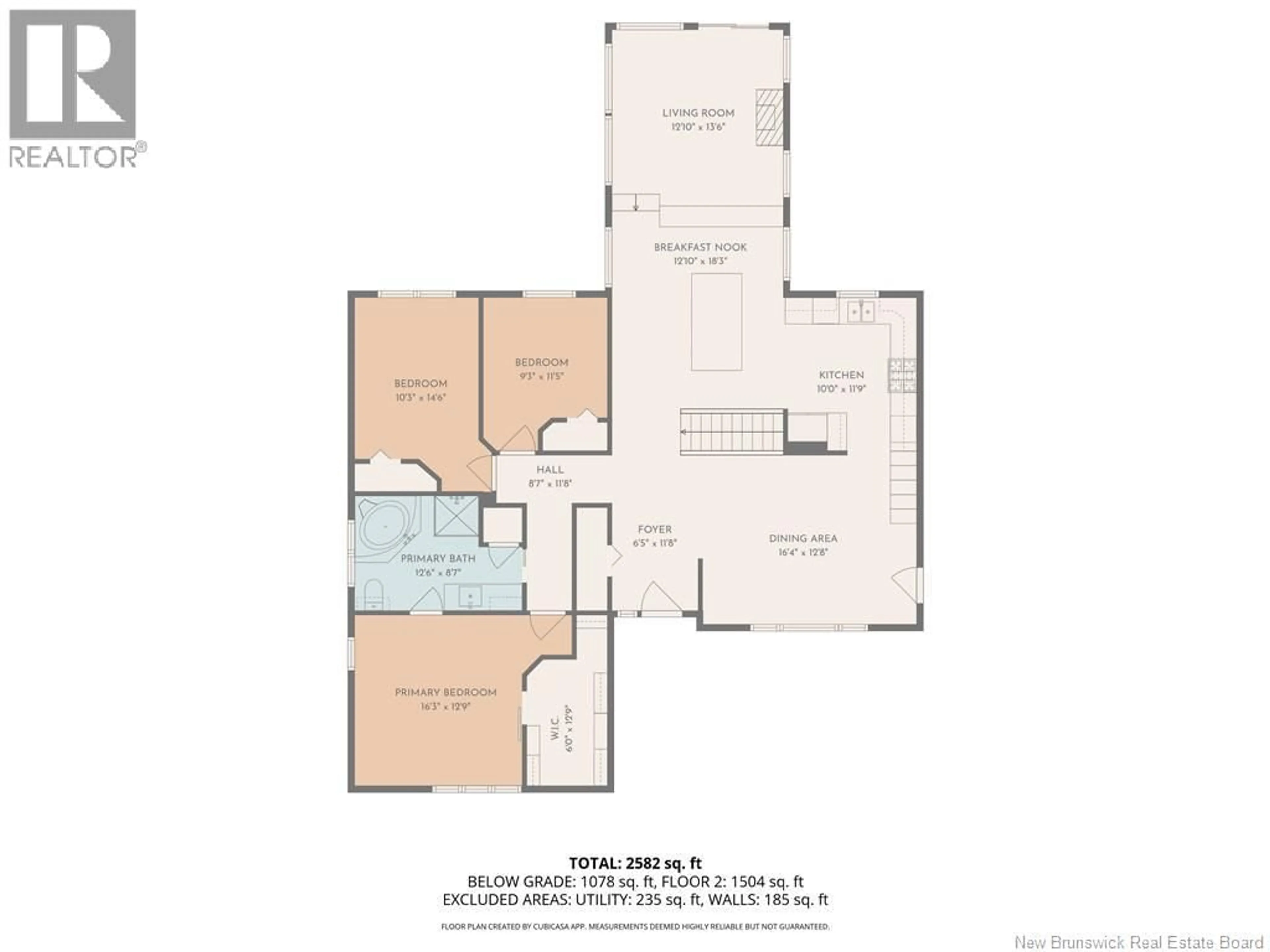 Floor plan for 125 FAIRVIEW COURT, Bathurst New Brunswick E2A4X5