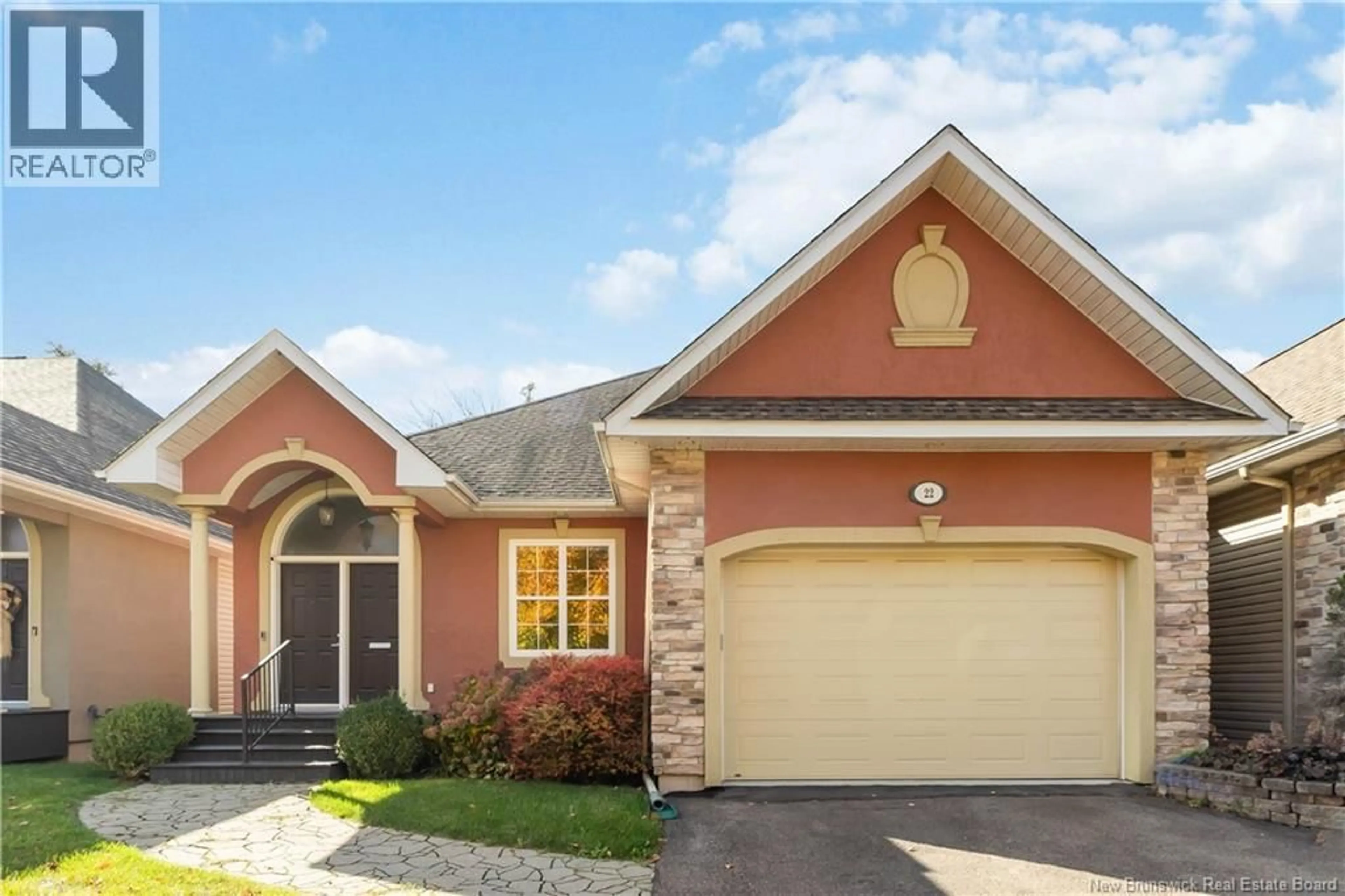 Home with brick exterior material, street for 22 BURNS LANE, Moncton New Brunswick E1E0A5